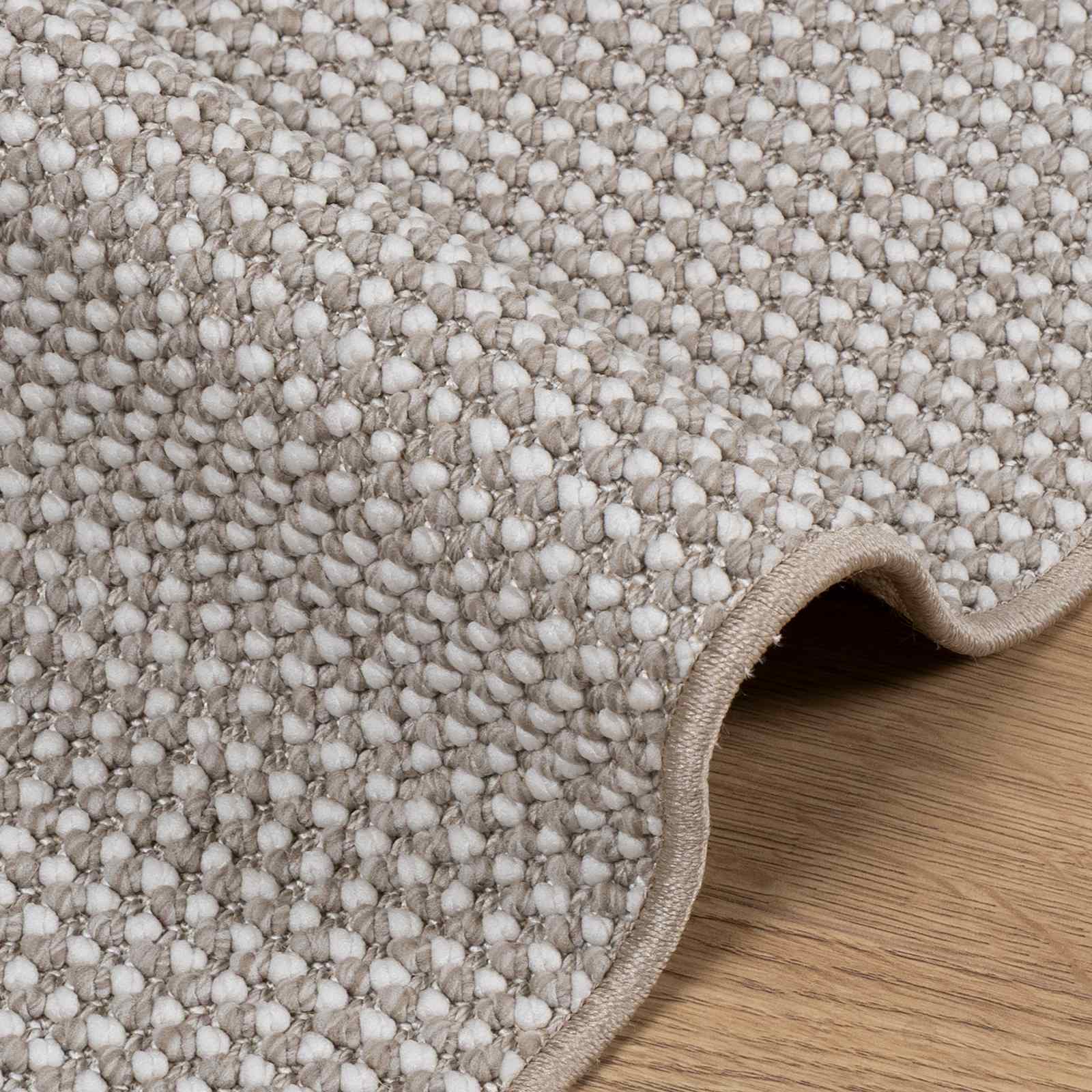 Tepisi za područja LUGO Krem i Taupe 200 x 200 cm Poliester