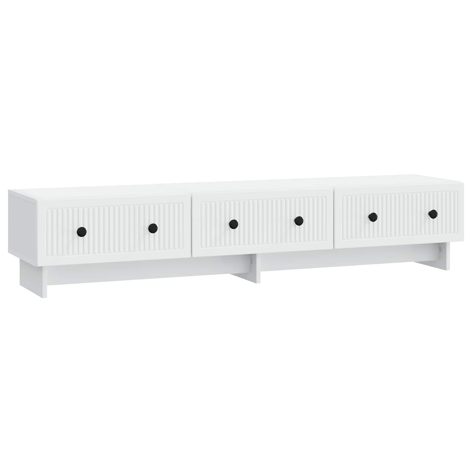 TV ormar s ladicama Bijela 147 x 34,5 x 30 cm Konstruirano drvo