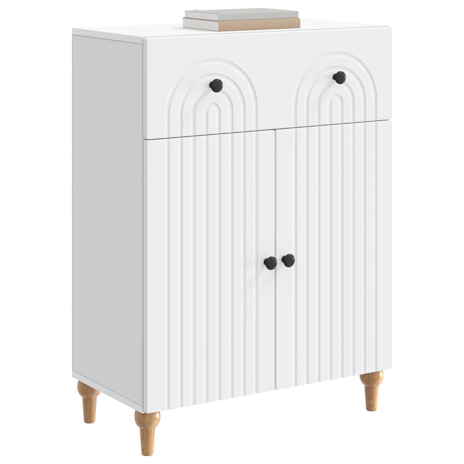 Kreveta s ladicama Bijela 66 x 34,5 x 90 cm Konstruirano drvo