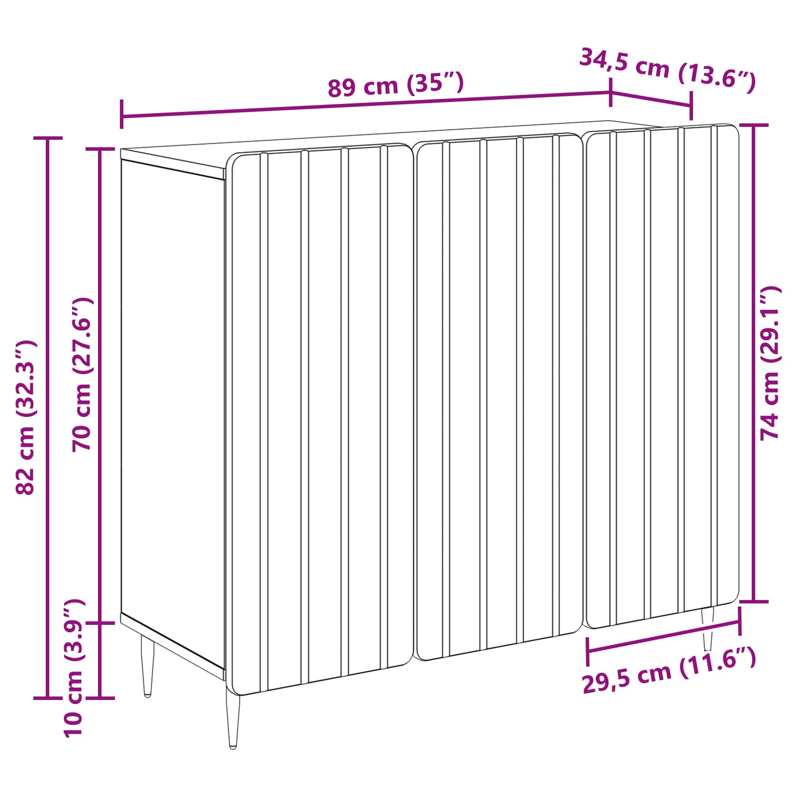 Kreveta Bijela 89 x 34,5 x 82 cm Konstruirano drvo