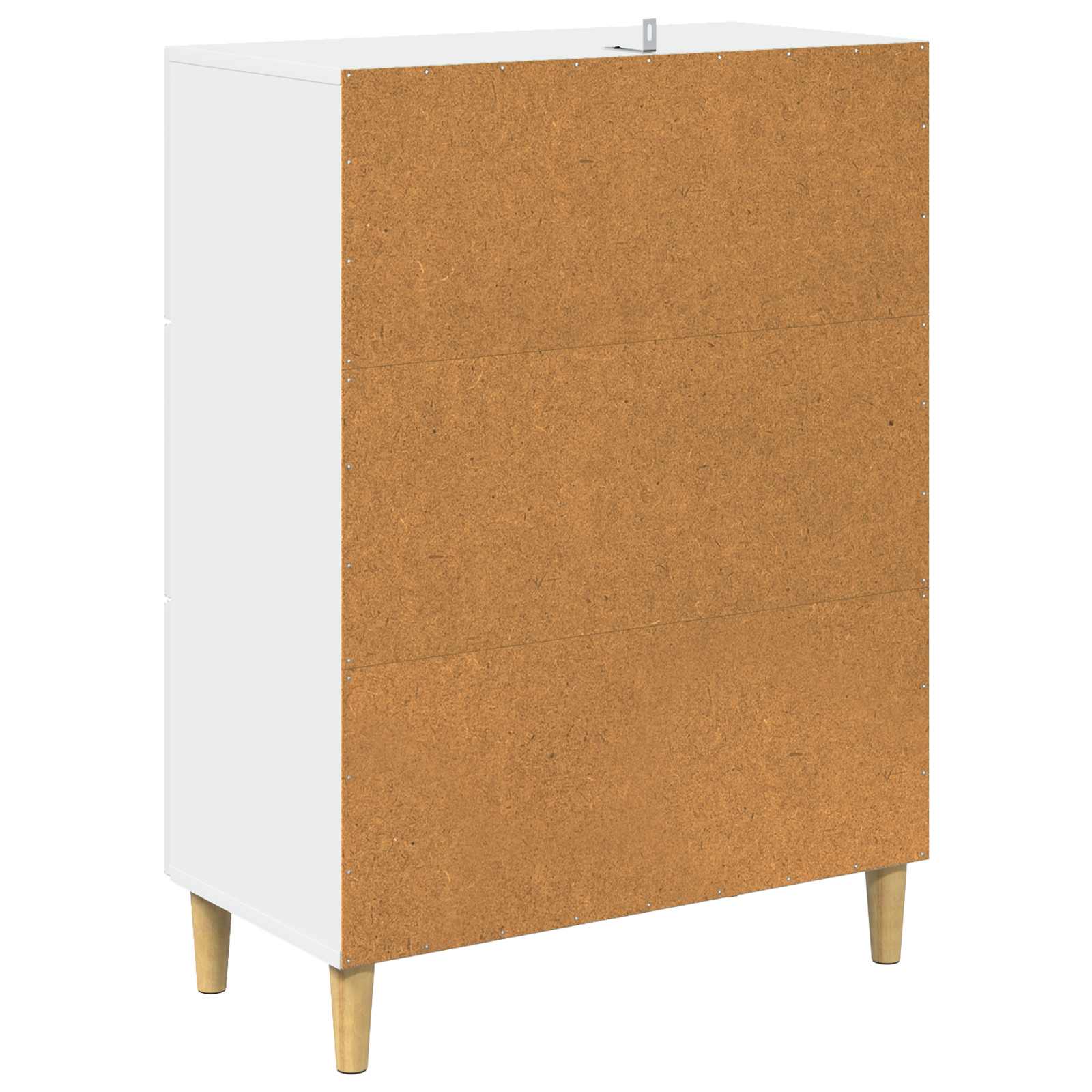 Ormar s ladicama Bijela 66 x 34,5 x 90 cm Konstruirano drvo