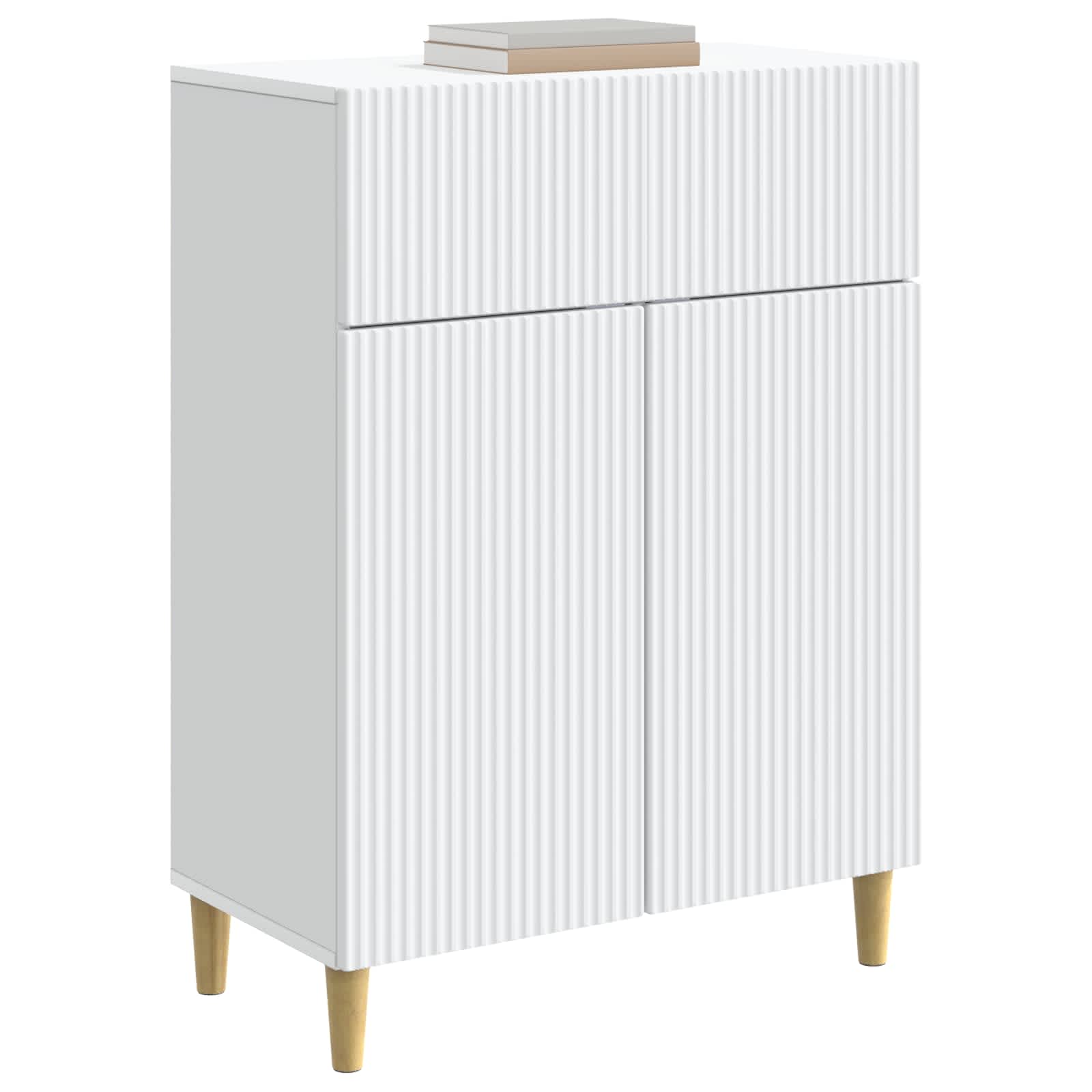 Kreveta s ladicama Bijela 66 x 34,5 x 90 cm Konstruirano drvo