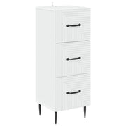 Ormar s ladicama Bijela 33 x 34,5 x 89,5 cm Konstruirano drvo
