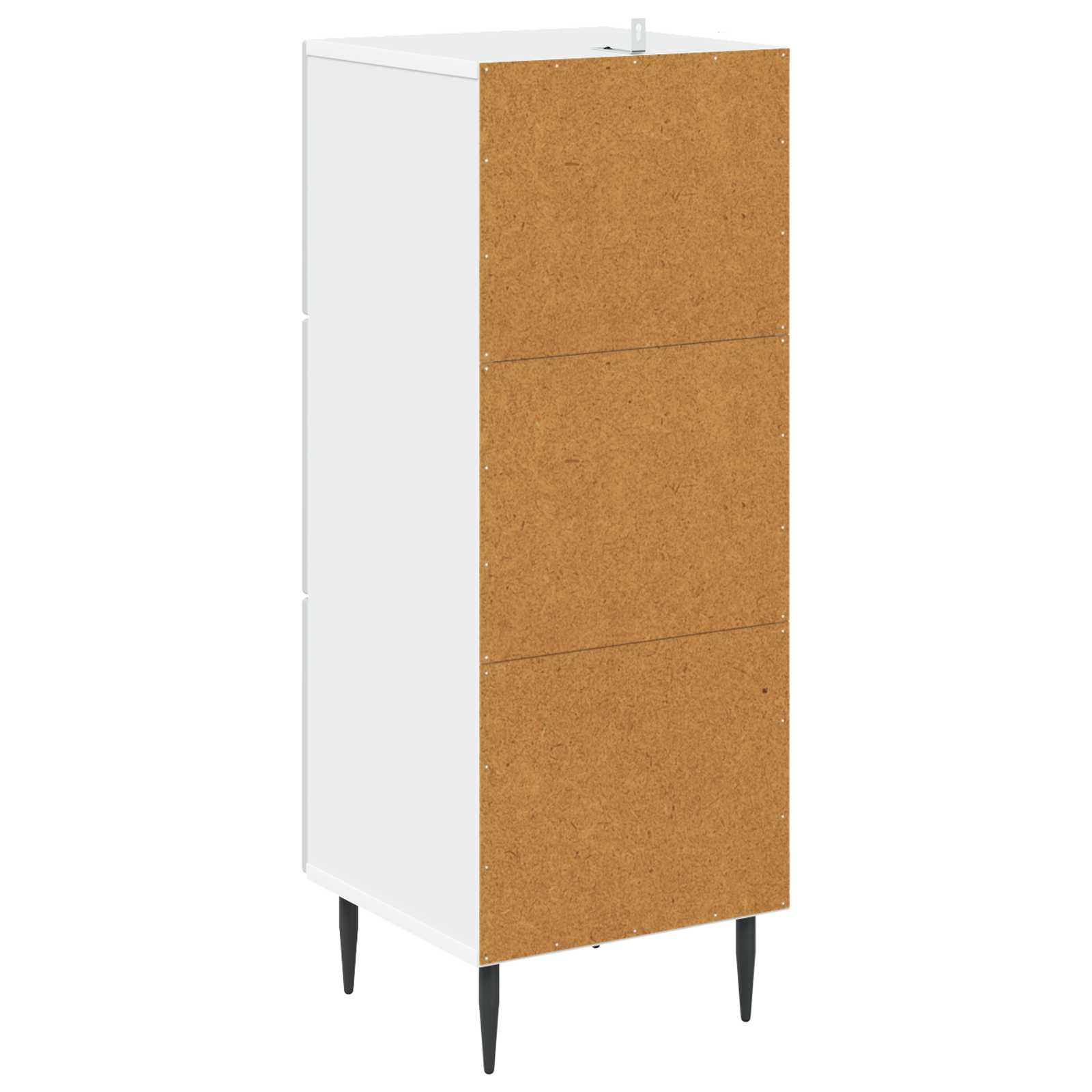 Ormar s ladicama Bijela 33 x 34,5 x 89,5 cm Konstruirano drvo