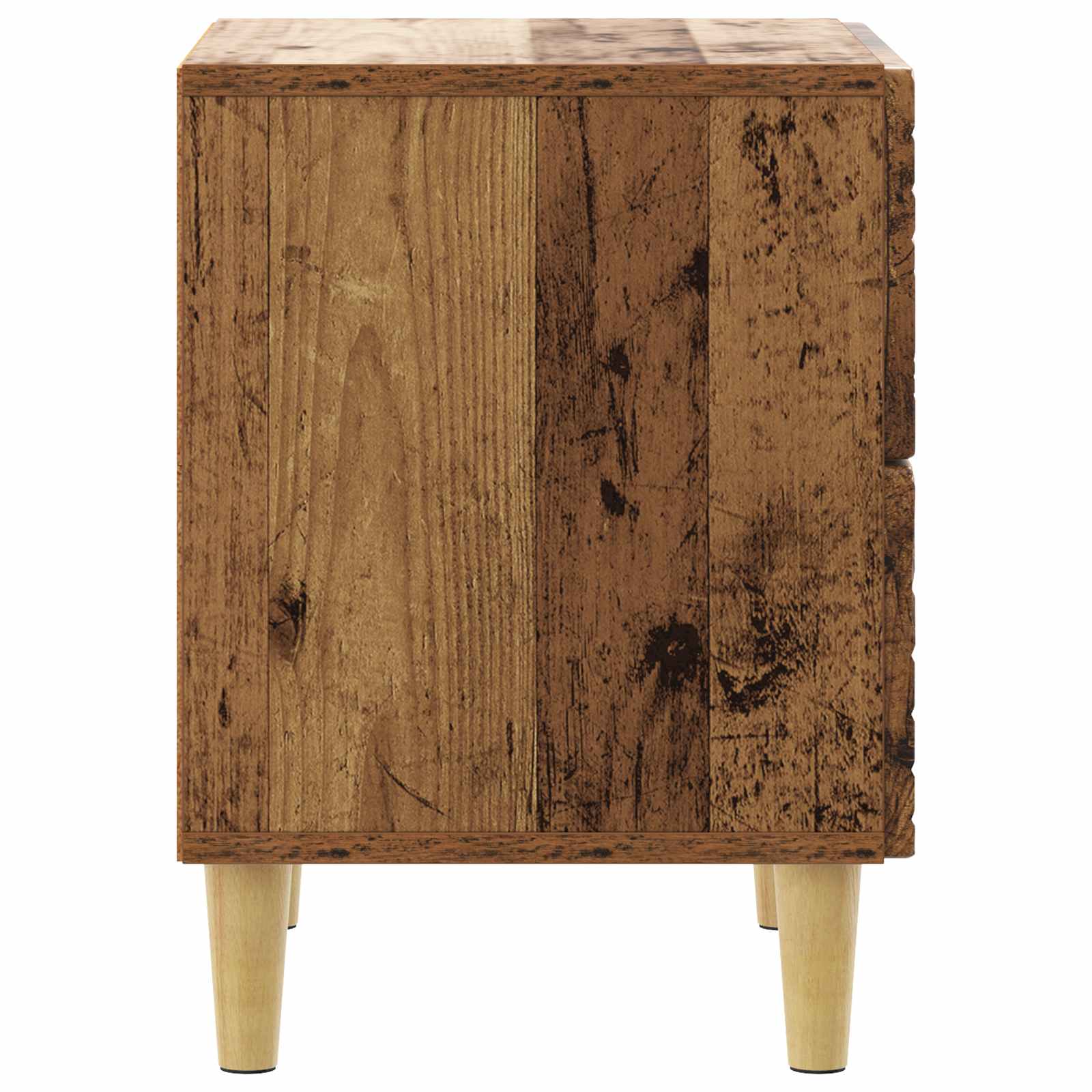 Noćni ormarić 2 pcs Staro drvo 43 x 34,5 x 48 cm