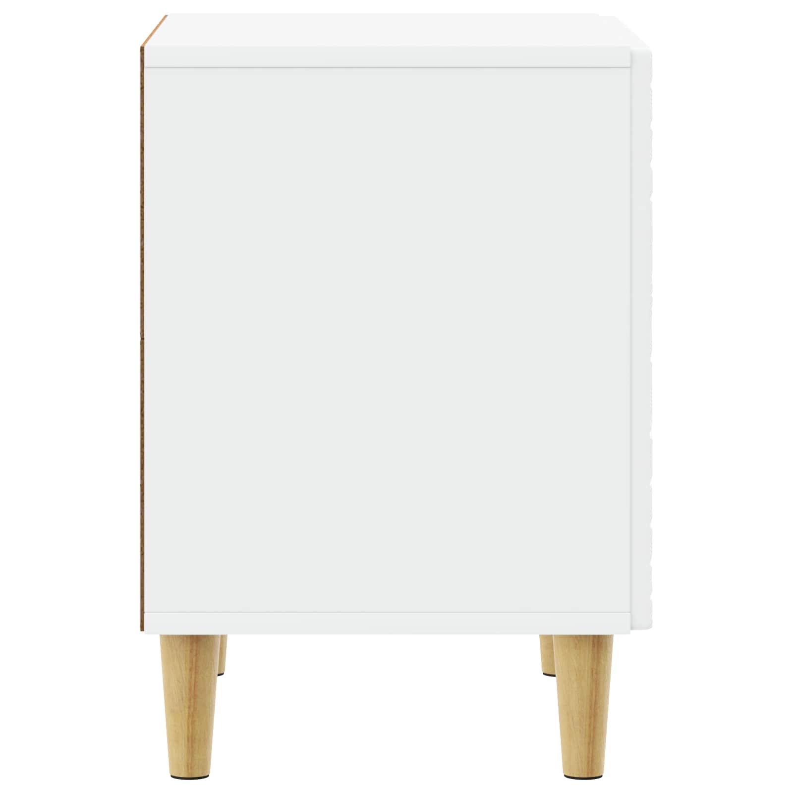 Noćni ormarić 2 pcs Bijela 43 x 34,5 x 50 cm Konstruirano drvo