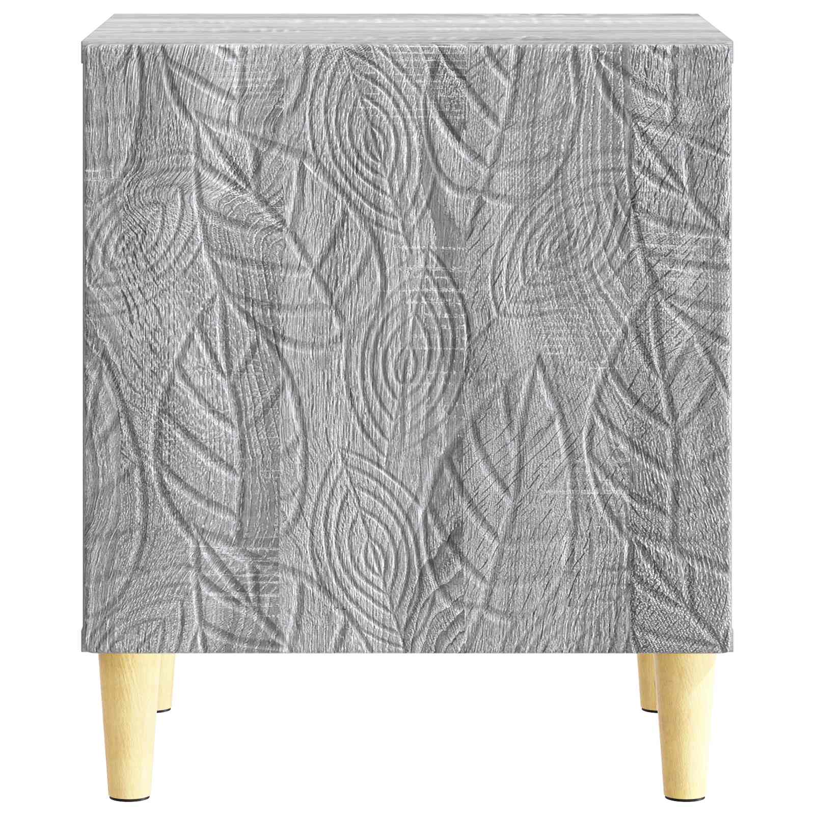 Noćni ormarić 2 pcs Siva Sonoma 43 x 34,5 x 50 cm