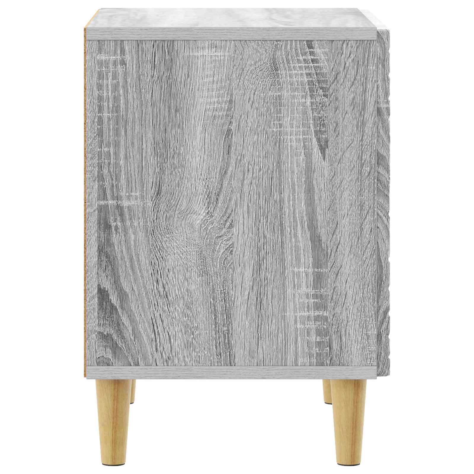Noćni ormarić 2 pcs Siva Sonoma 43 x 34,5 x 50 cm