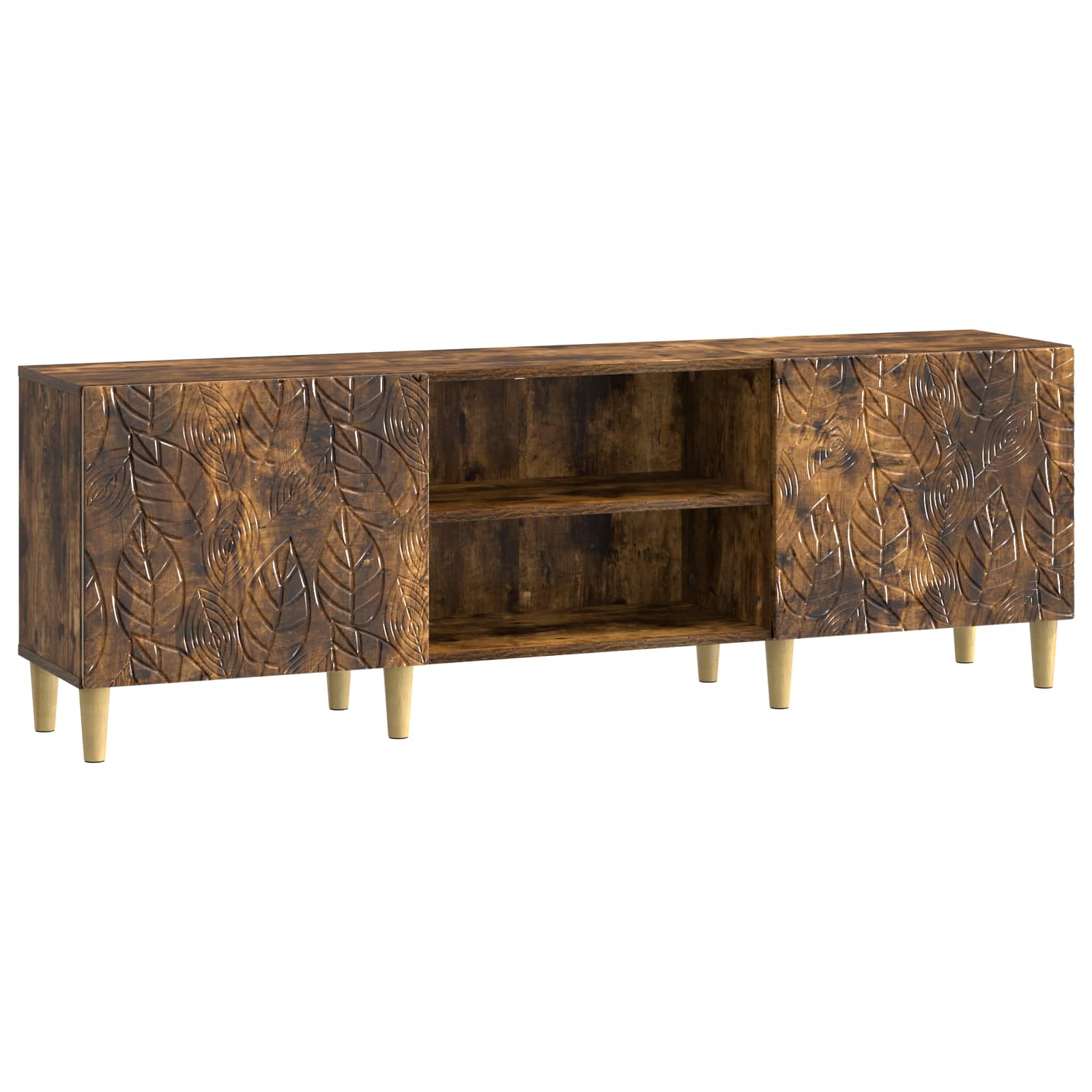 TV ormar 150 x 31 x 50 cm Dimljeni hrast Konstruirano drvo