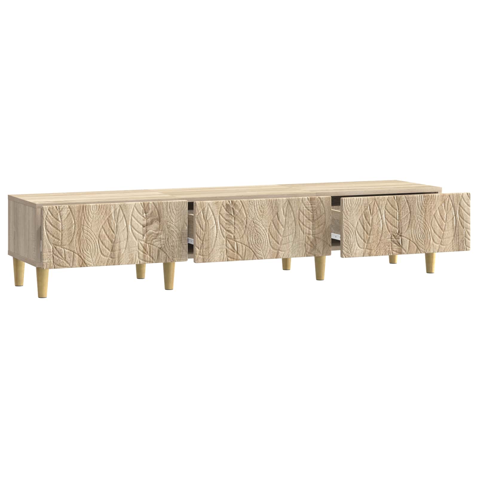 TV ormar 147 x 34,5 x 30 cm Hrast sonoma Konstruirano drvo