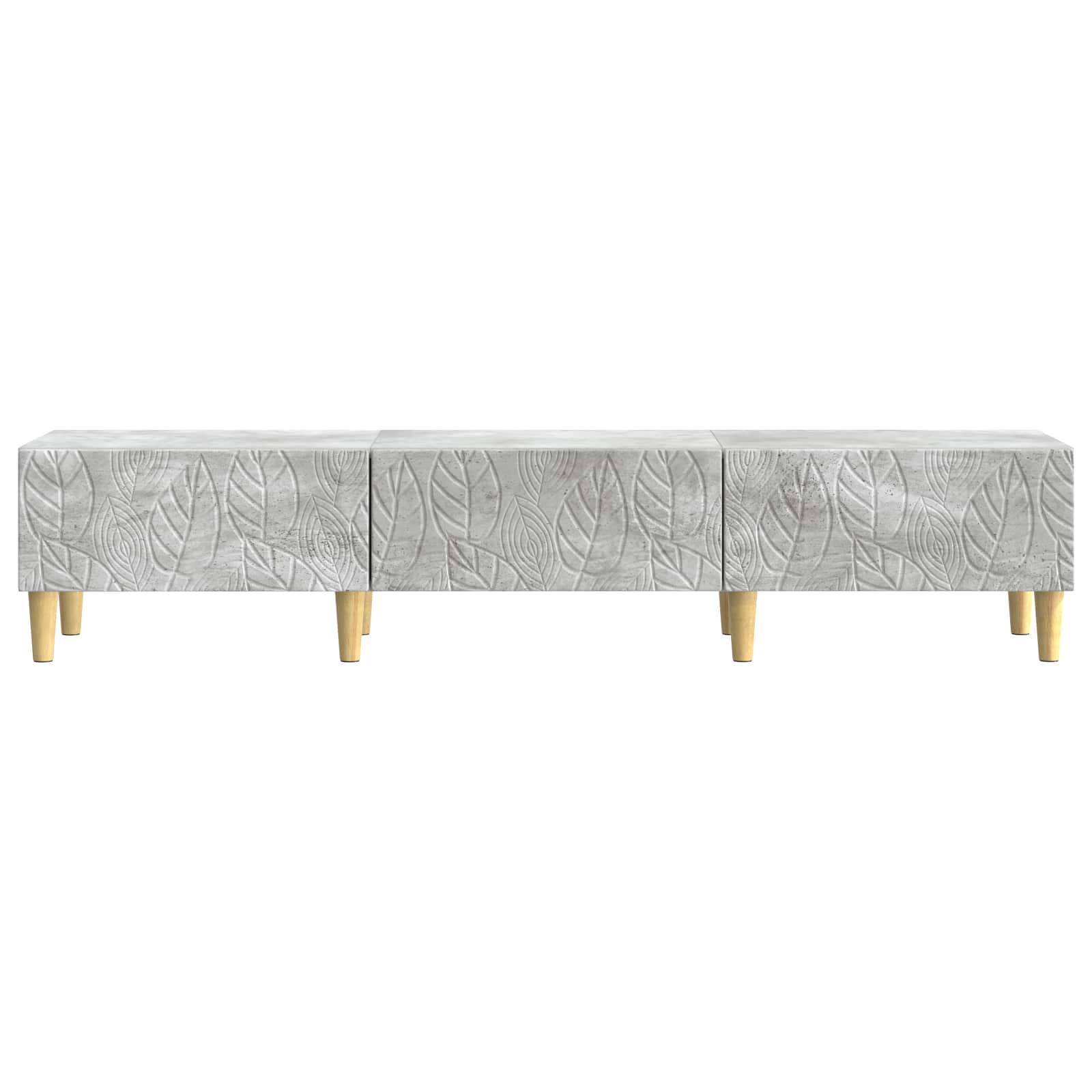 TV ormar 147 x 34,5 x 30 cm Betonska siva Konstruirano drvo