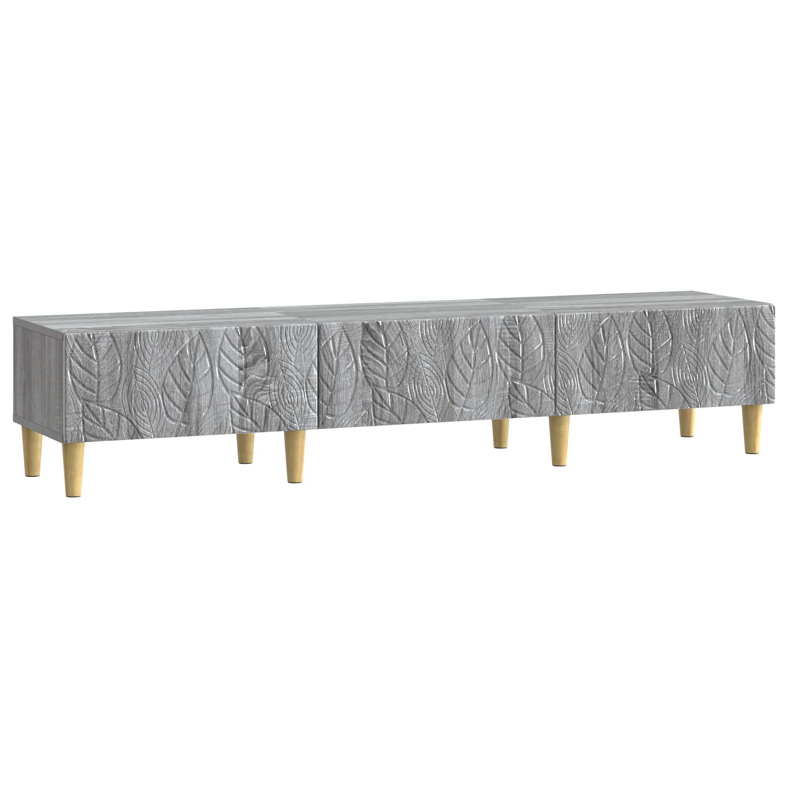 TV ormar 147 x 34,5 x 30 cm Siva Sonoma Konstruirano drvo