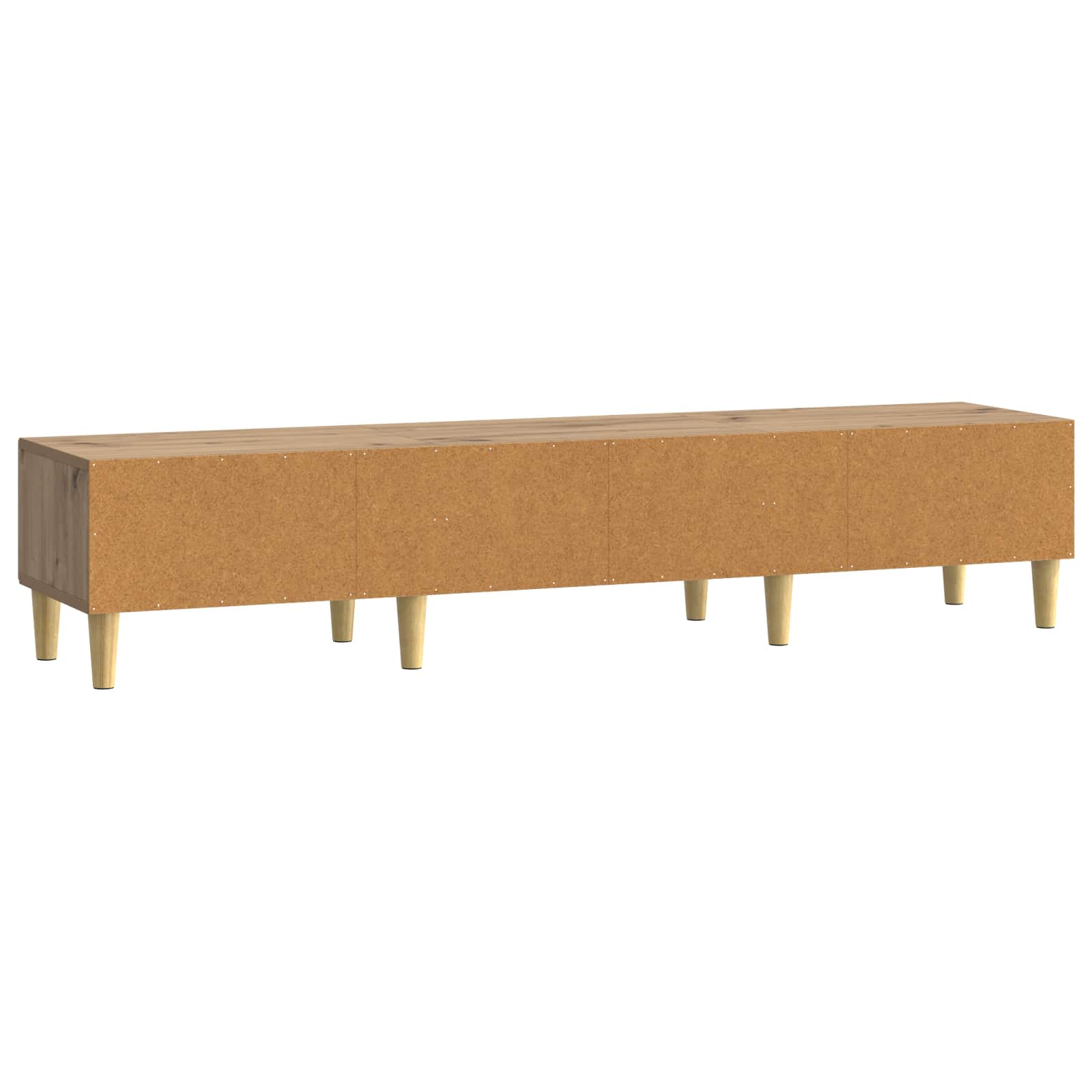 TV ormar 147 x 34,5 x 30 cm Hrast artisan Konstruirano drvo