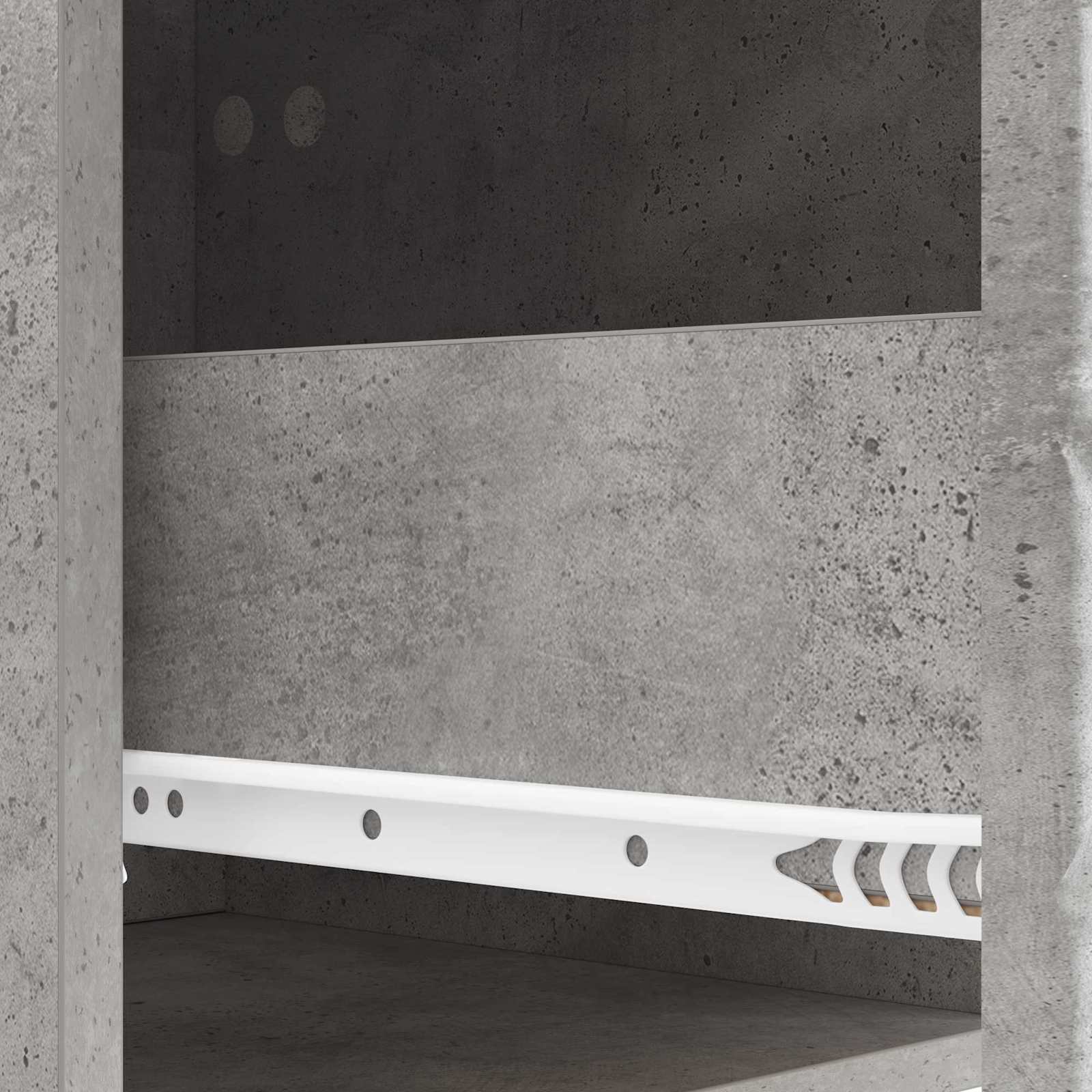 Kava Stol Betonska siva 50 x 49 x 40 cm Konstruirano drvo