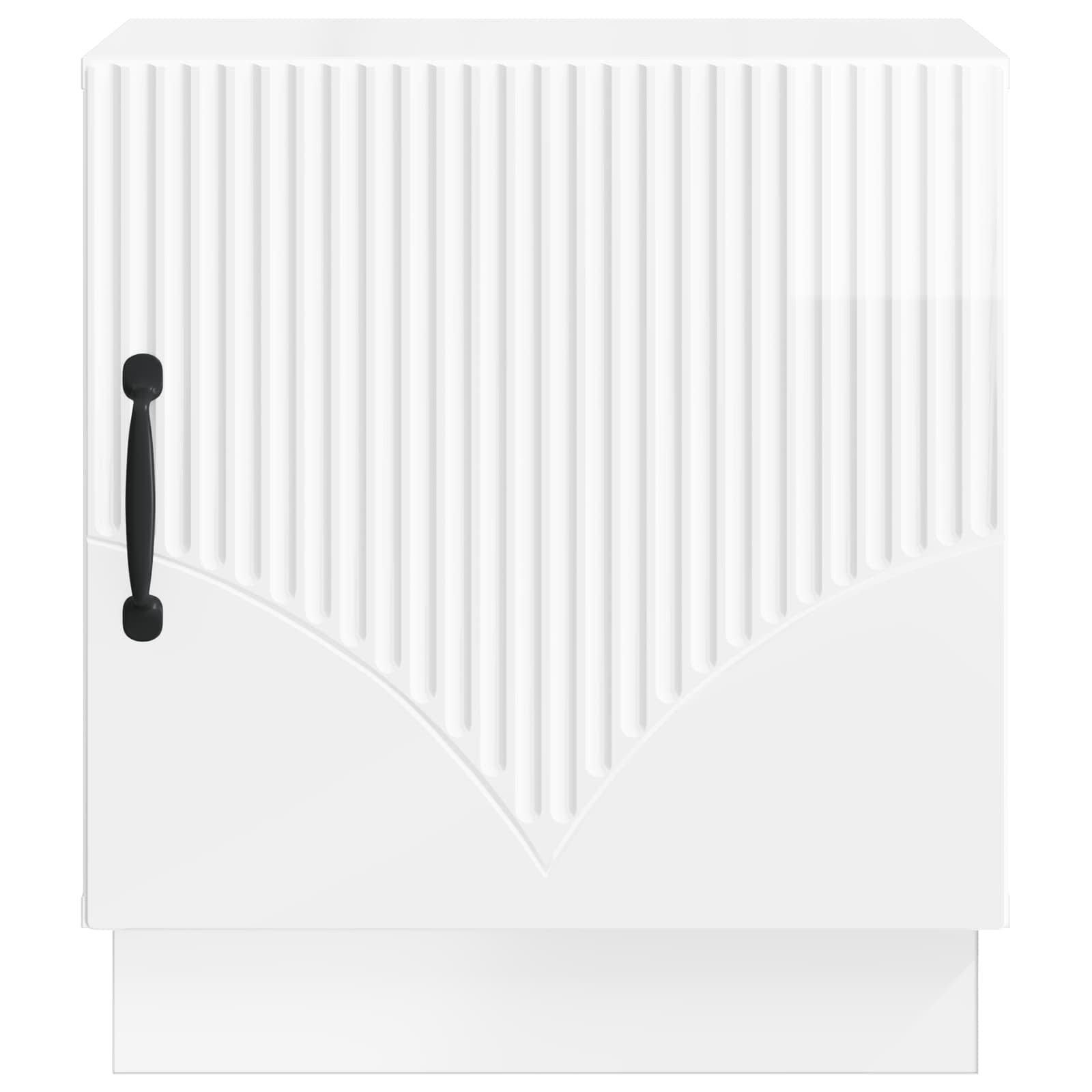 Noćni ormarić 2 pcs Bijela visokog sjaja 43 x 34,5 x 47 cm