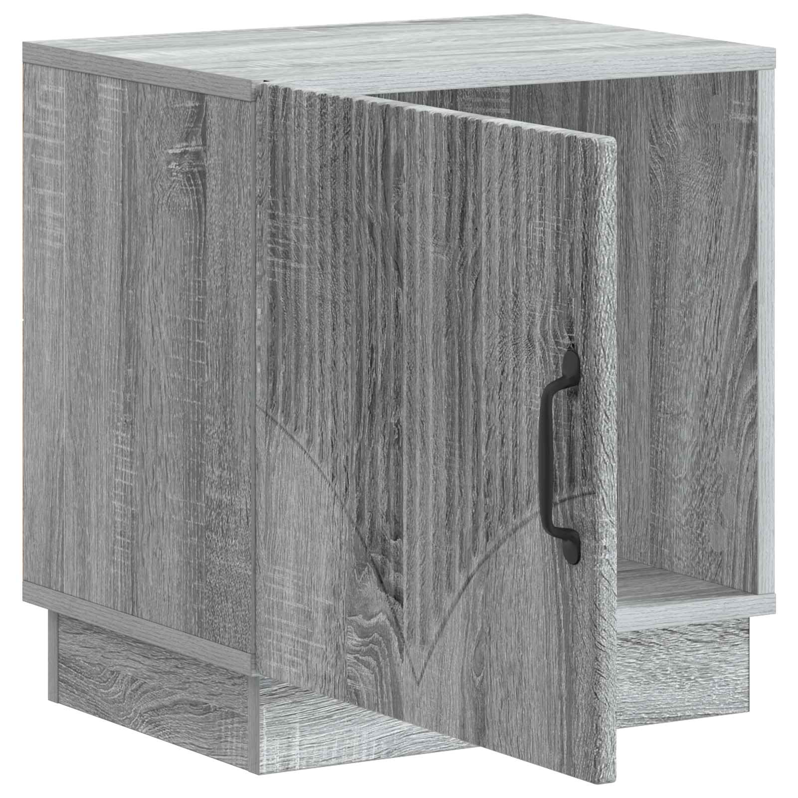 Noćni ormarić 2 pcs Siva Sonoma 43 x 34,5 x 47 cm