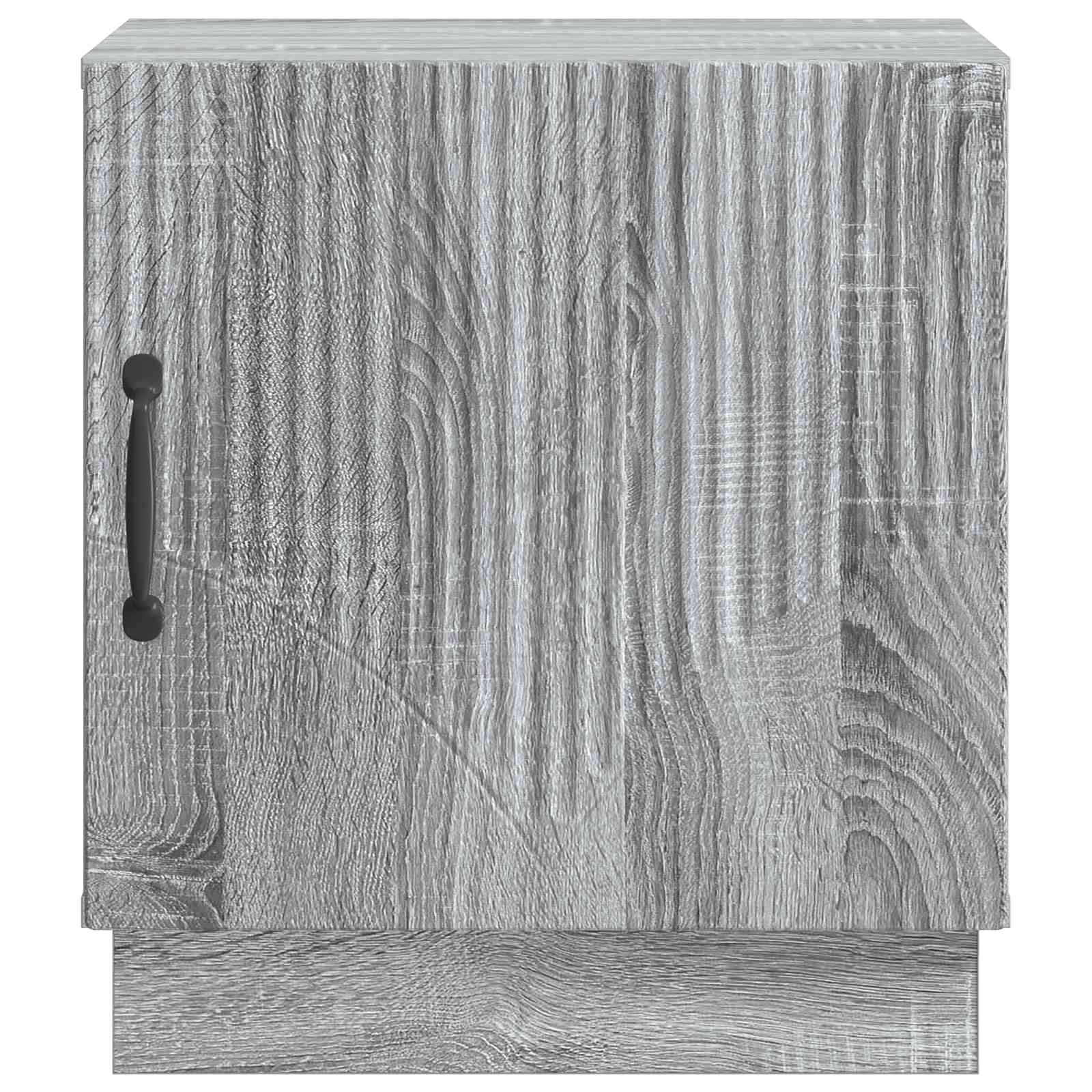 Noćni ormarić 2 pcs Siva Sonoma 43 x 34,5 x 47 cm