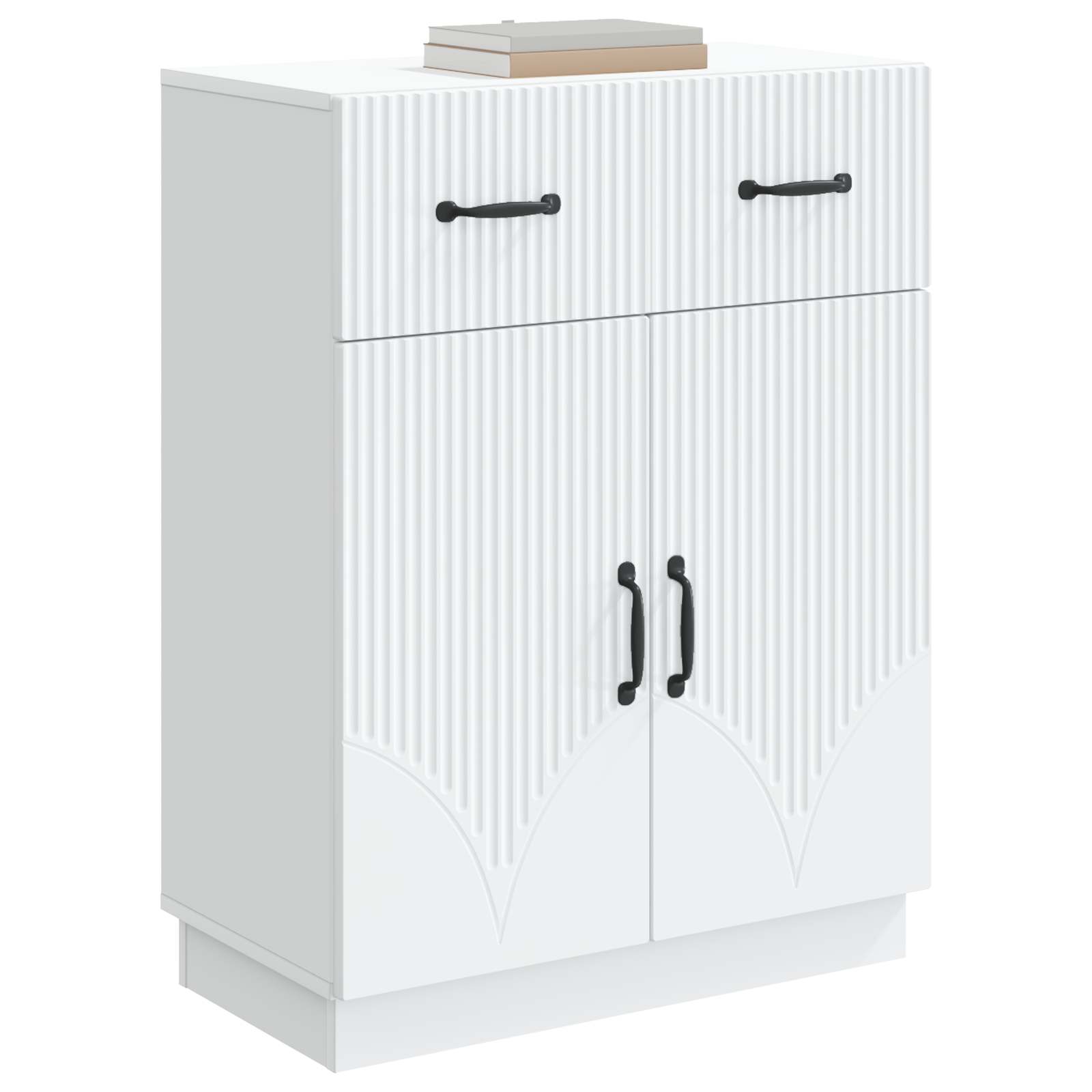Kreveta s ladicama Bijela 66 x 34,5 x 87 cm Konstruirano drvo