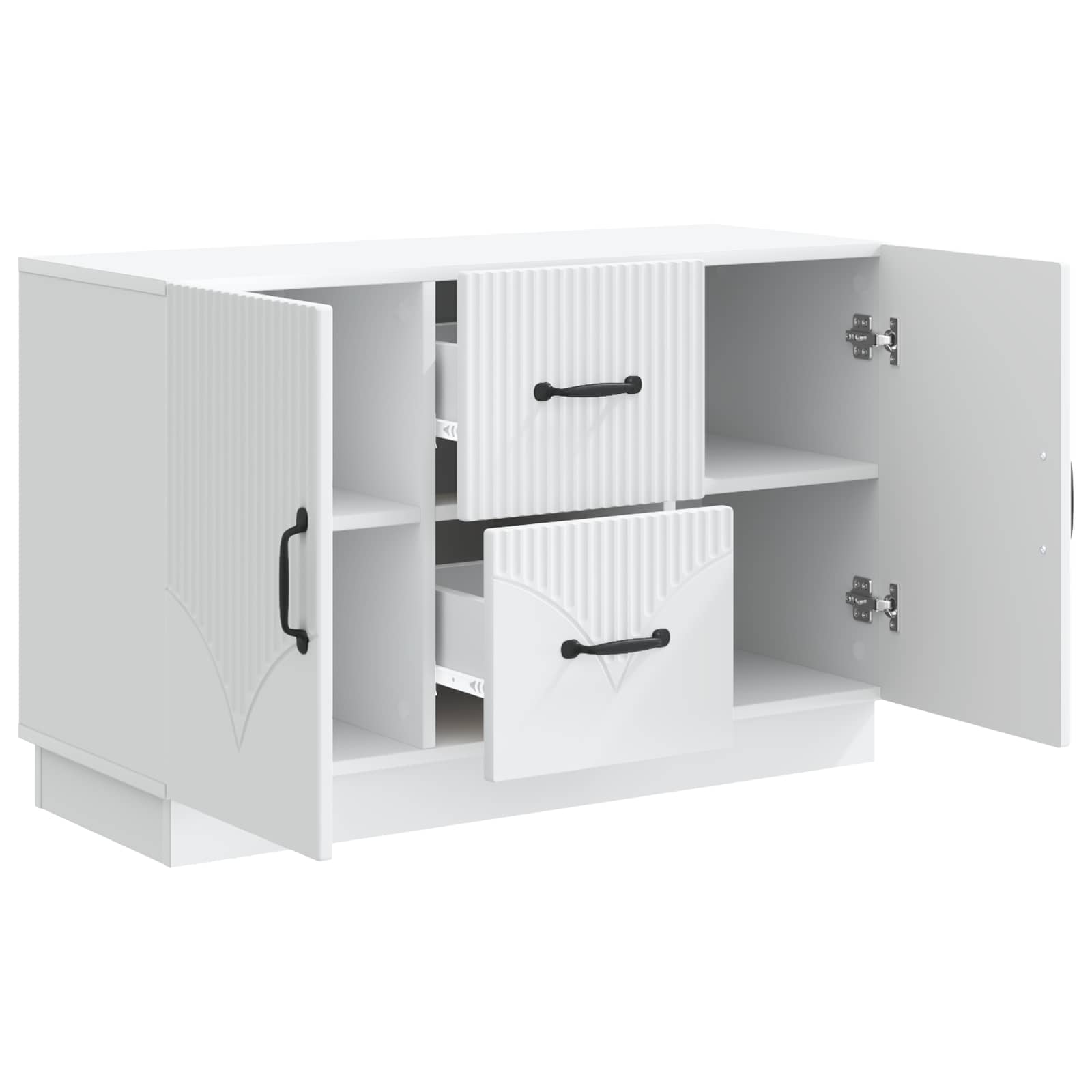 Kreveta s ladicama Bijela 89 x 34,5 x 57 cm Konstruirano drvo