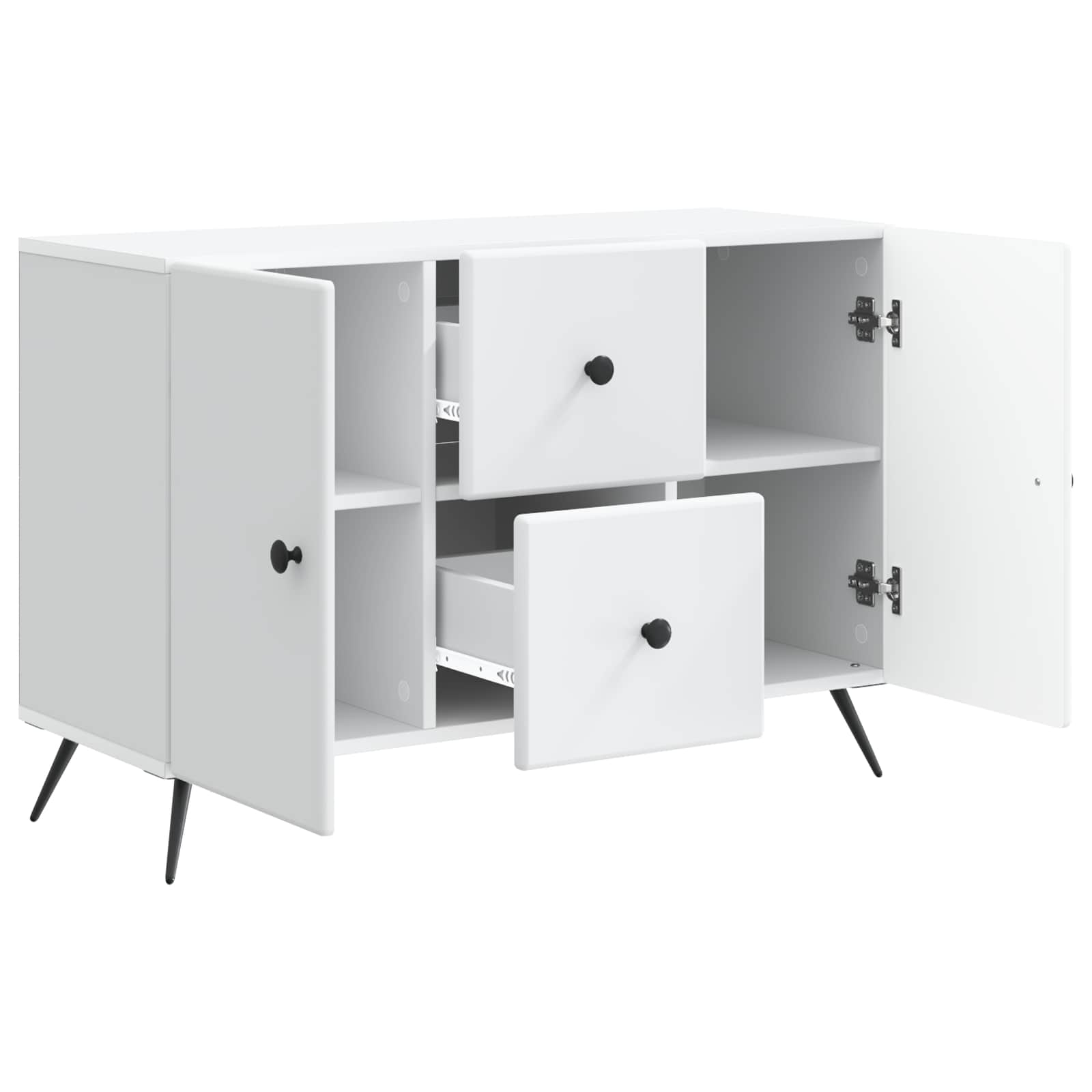 Kreveta s ladicama Bijela 89 x 34,5 x 60 cm Konstruirano drvo