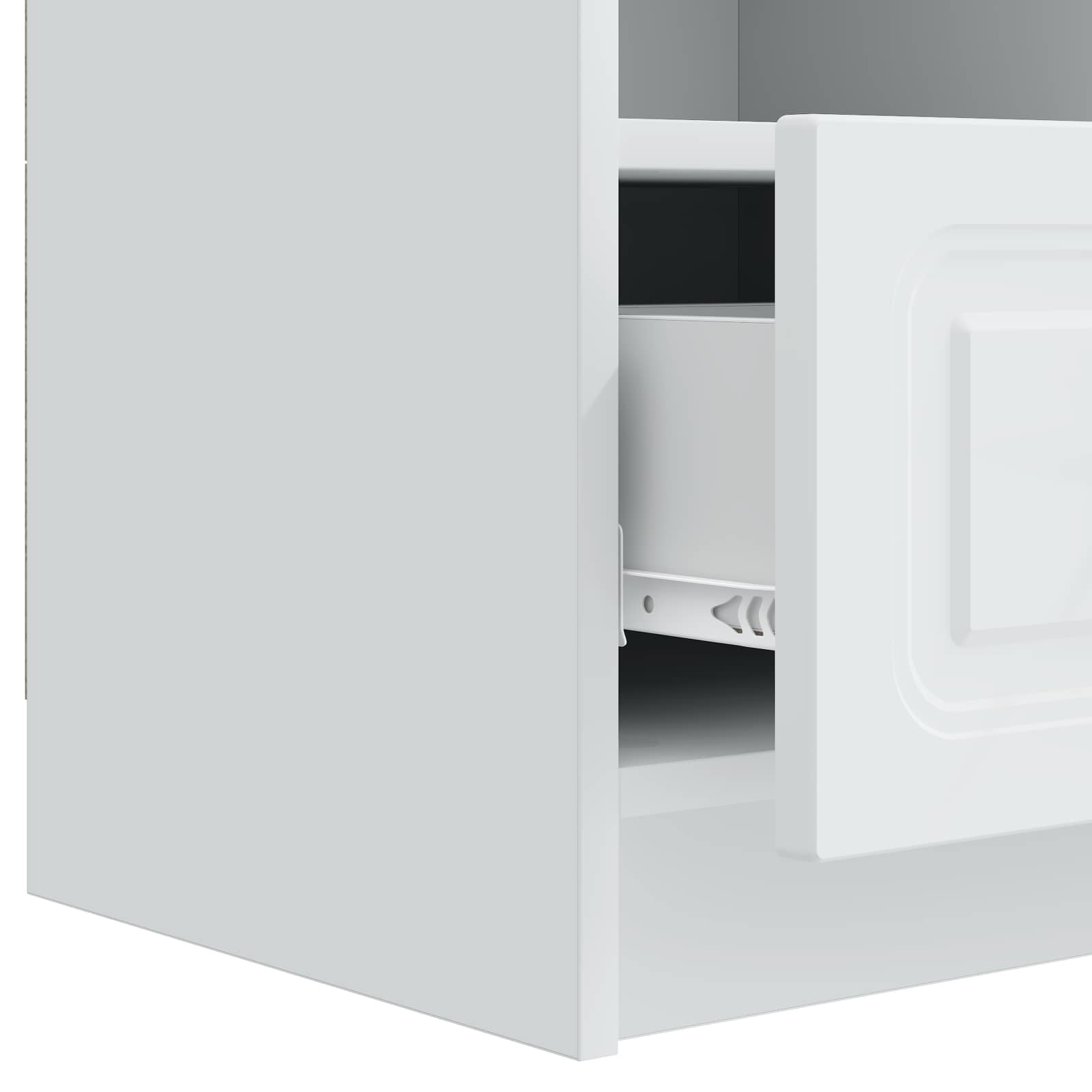 TV ormar s ladicama Bijela 102 x 34,5 x 47 cm Konstruirano drvo