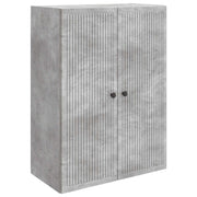 Ormar za montažu na zid Betonska siva 66 x 34,5 x 90 cm