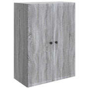 Ormar za montažu na zid Siva Sonoma 66 x 34,5 x 90 cm