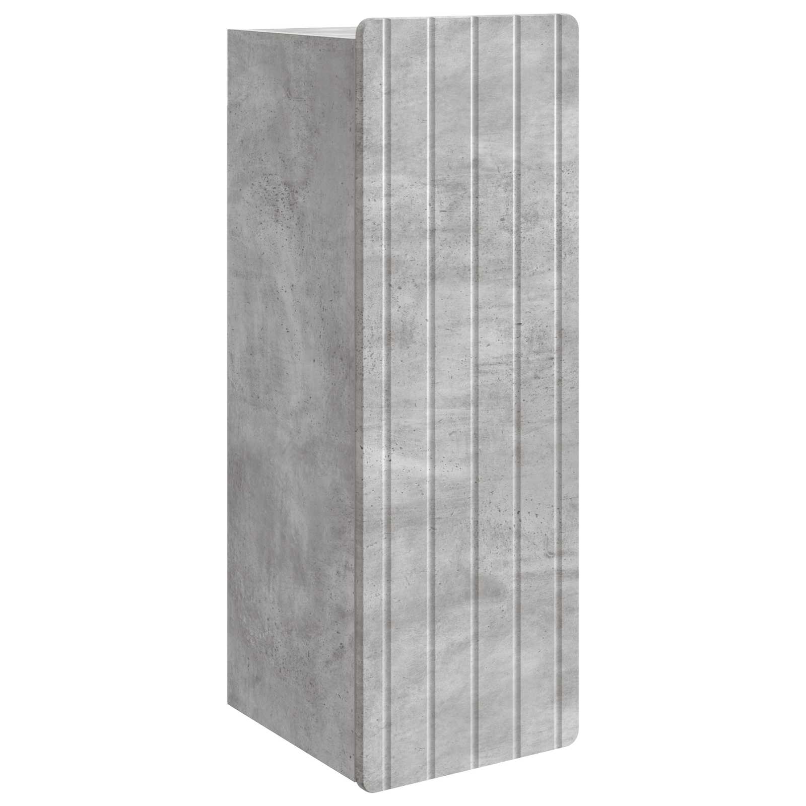Ormar za montažu na zid Betonska siva 33 x 34,5 x 94 cm