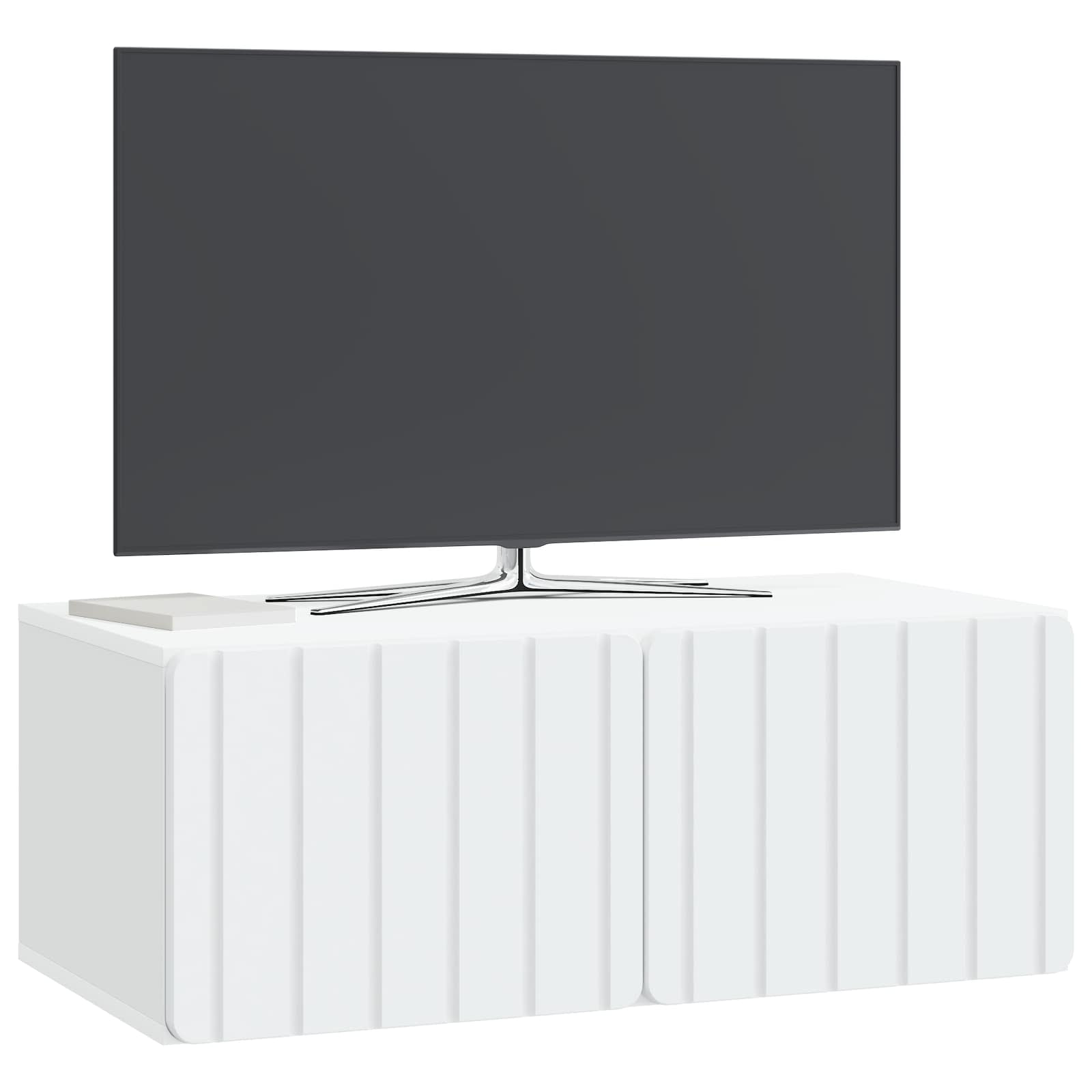 TV ormar za zid Bijela 78,5 x 41 x 30 cm Konstruirano drvo