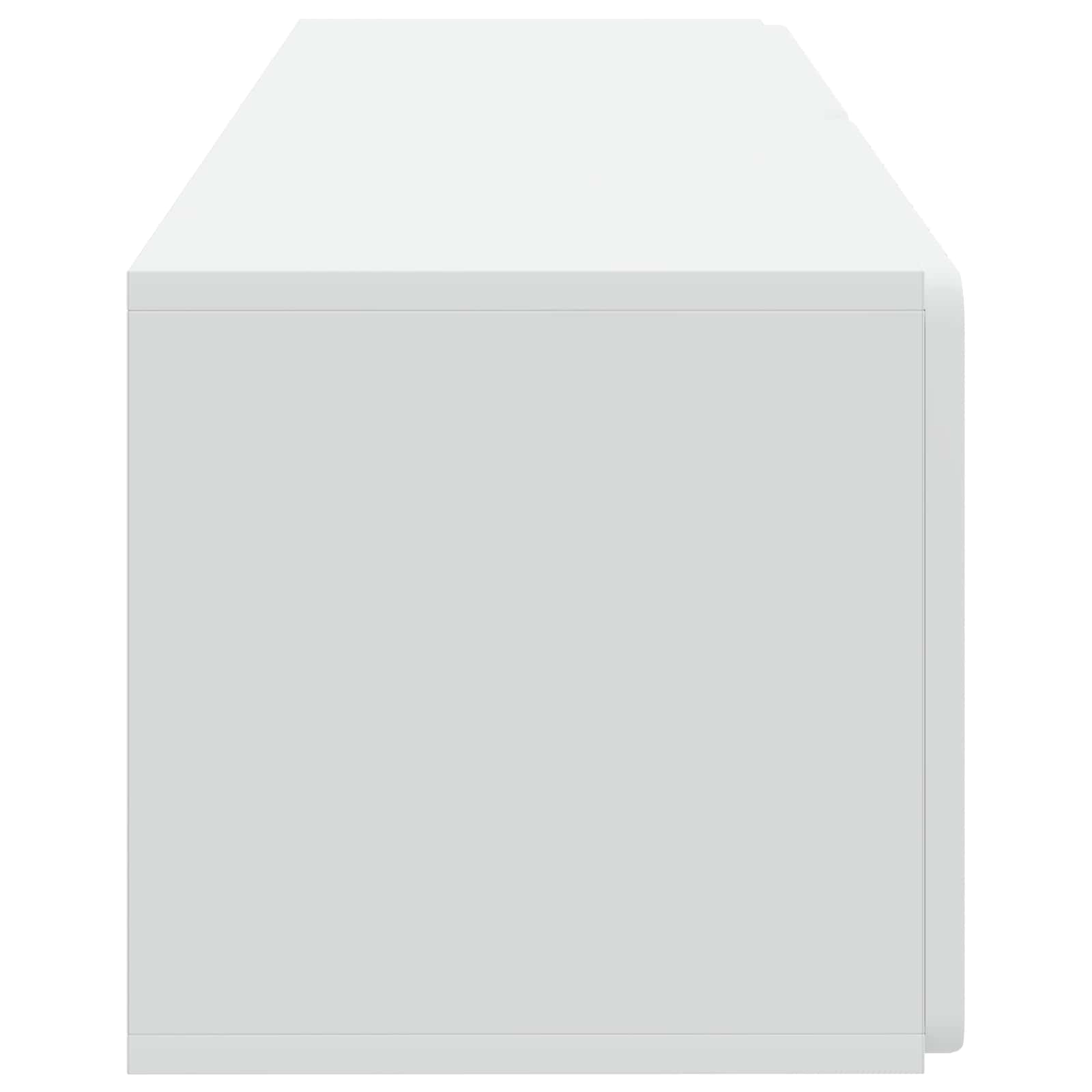 TV ormar za zid Zidne Bijela 98 x 31 x 30 cm Konstruirano drvo