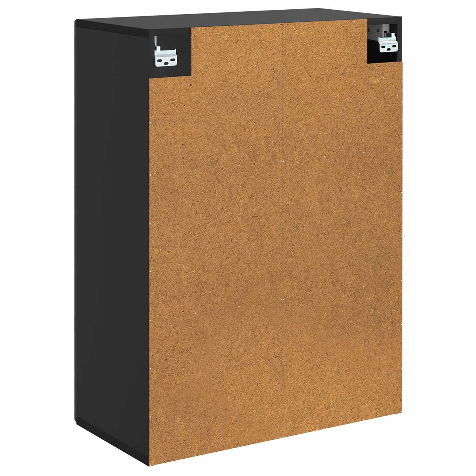Ormar za montažu na zid Crna 66 x 34,5 x 90 cm