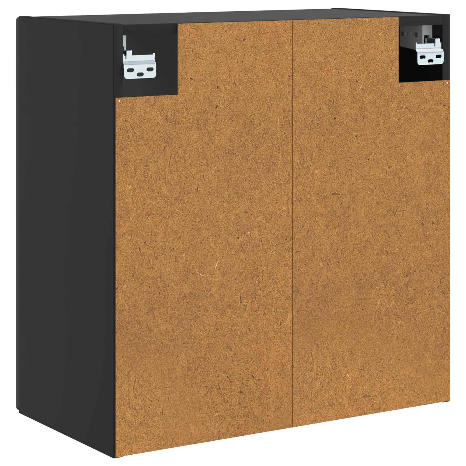 Ormar za montažu na zid Crna 59 x 31 x 60 cm Konstruirano drvo