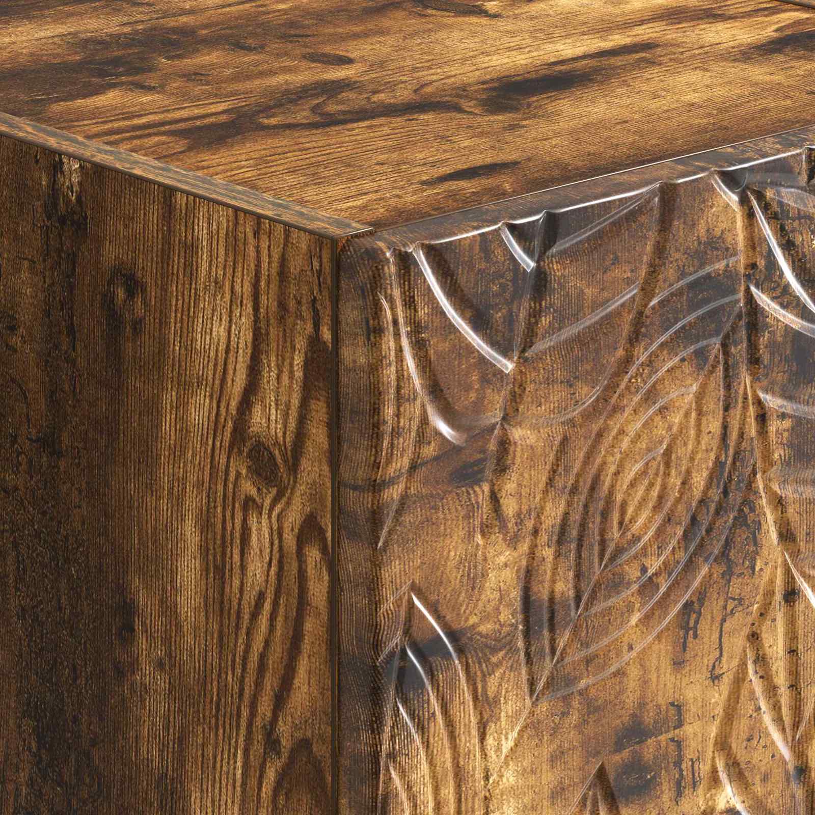 Stolna montirana na zid Dimljeni hrast 34,5 x 33 x 20 cm