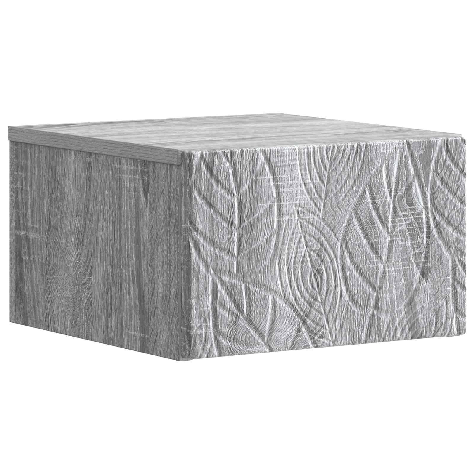 Stolna montirana na zid Siva Sonoma 34,5 x 33 x 20 cm