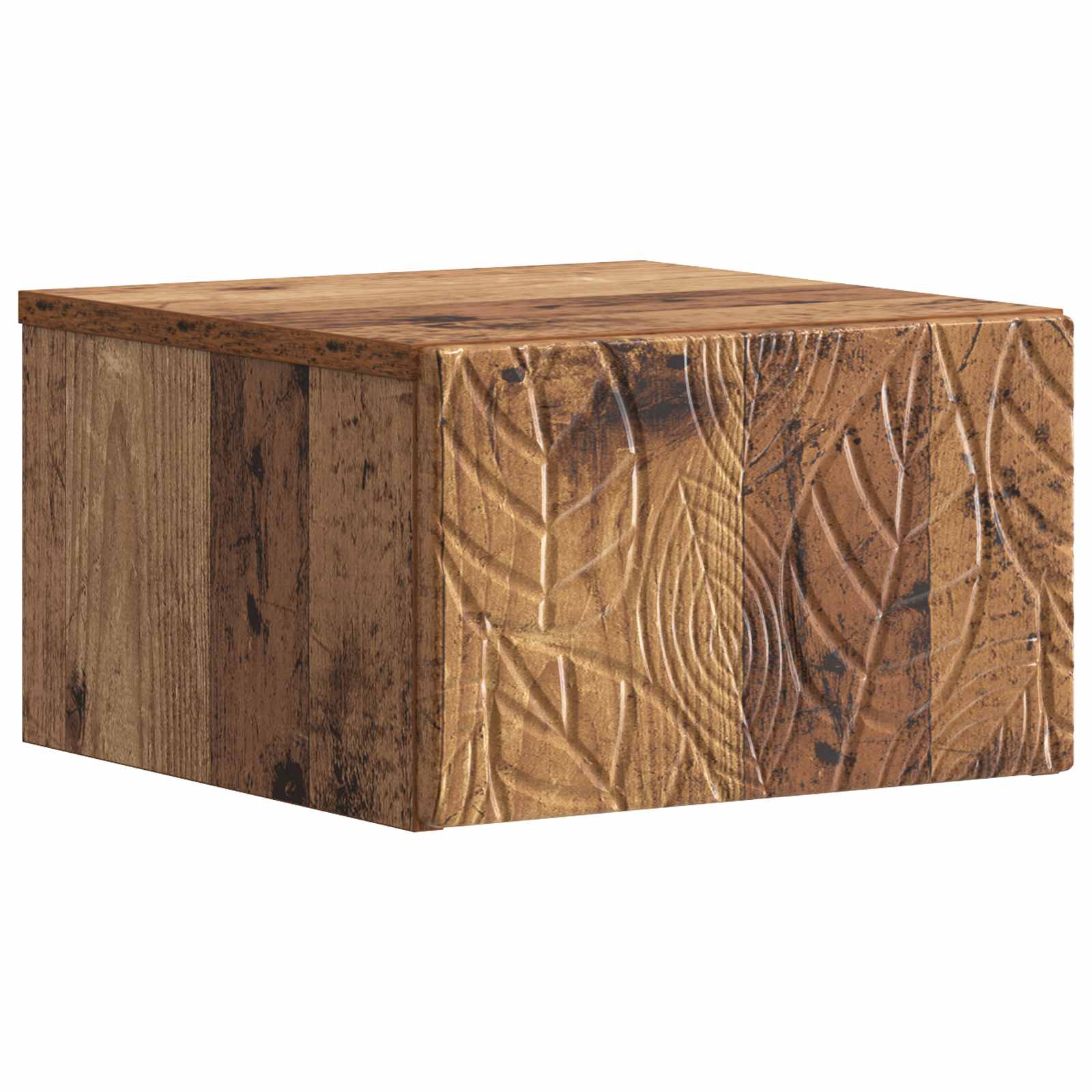 Stolna montirana na zid 2 pcs Staro drvo 34,5 x 33 x 20 cm