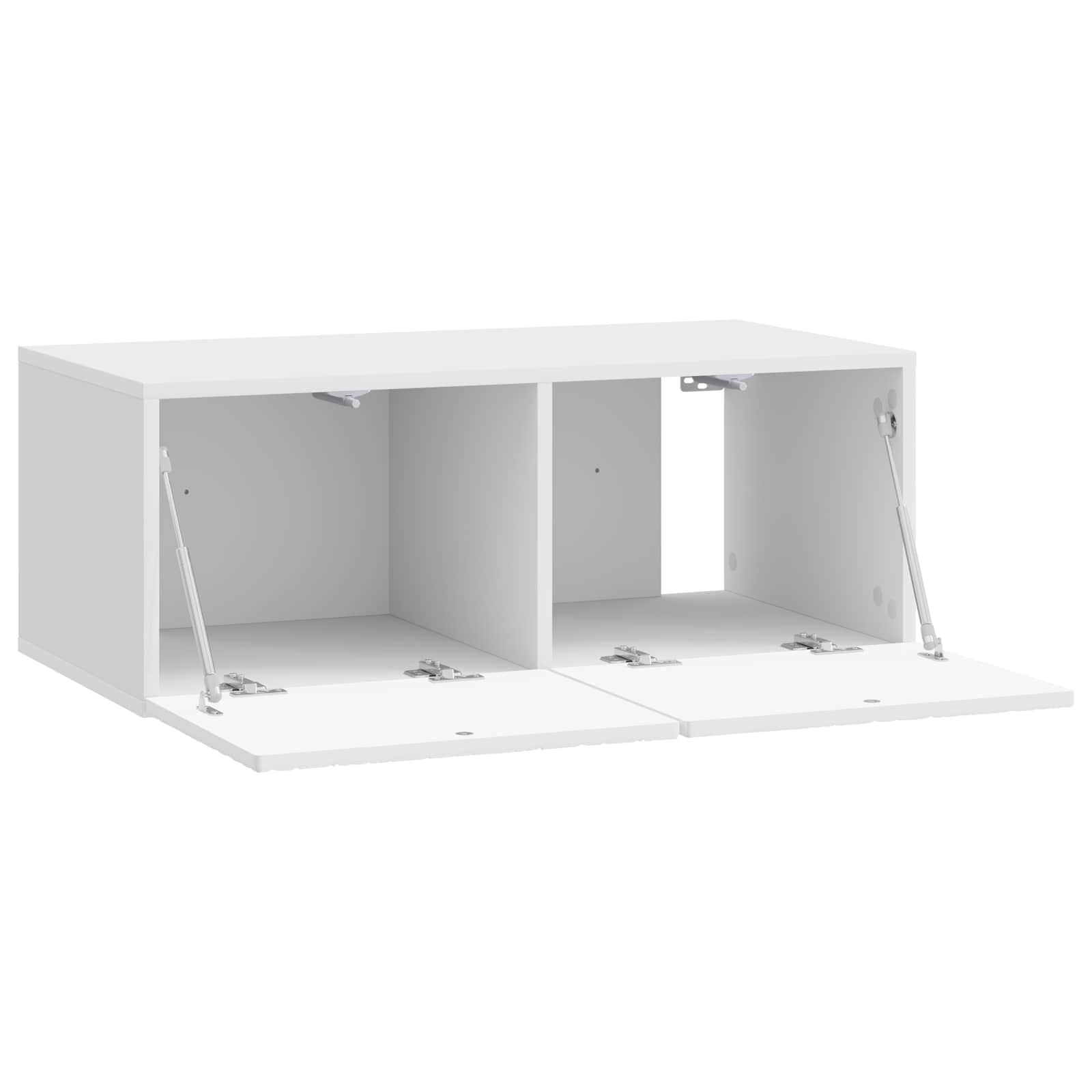 TV ormar za zid 78,5 x 31 cm Bijela visokog sjaja