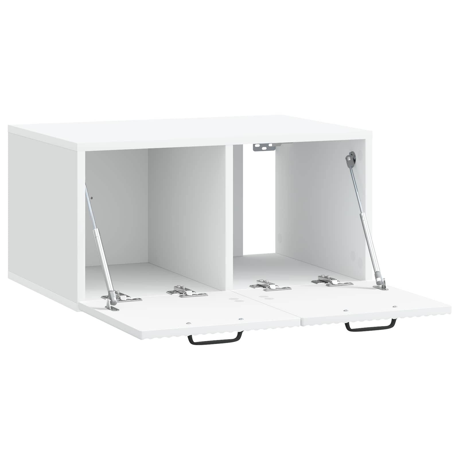 TV ormar za zid Bijela 59,5 x 41 x 30 cm Konstruirano drvo