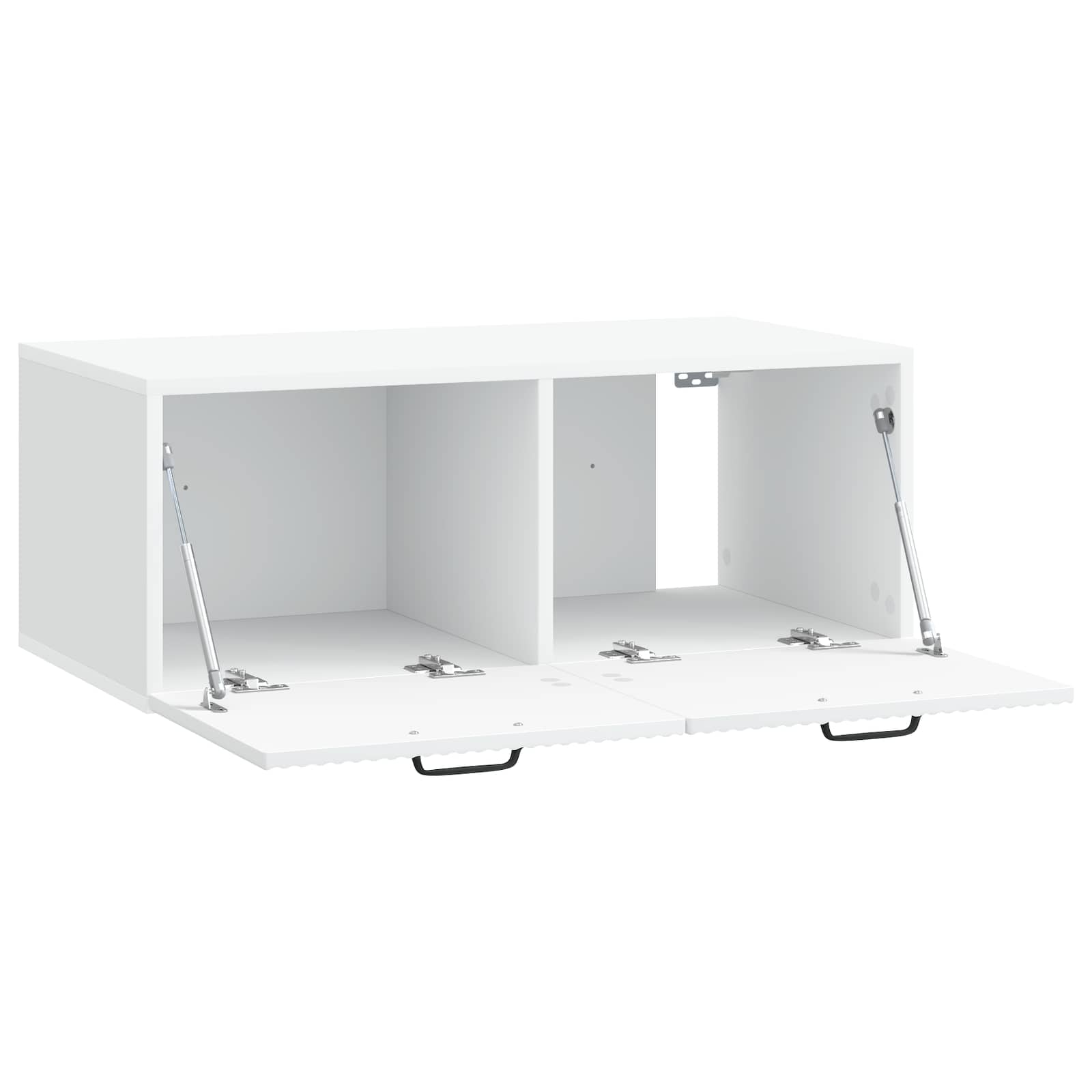 TV ormar za zid Bijela 78,5 x 41 x 30 cm Konstruirano drvo