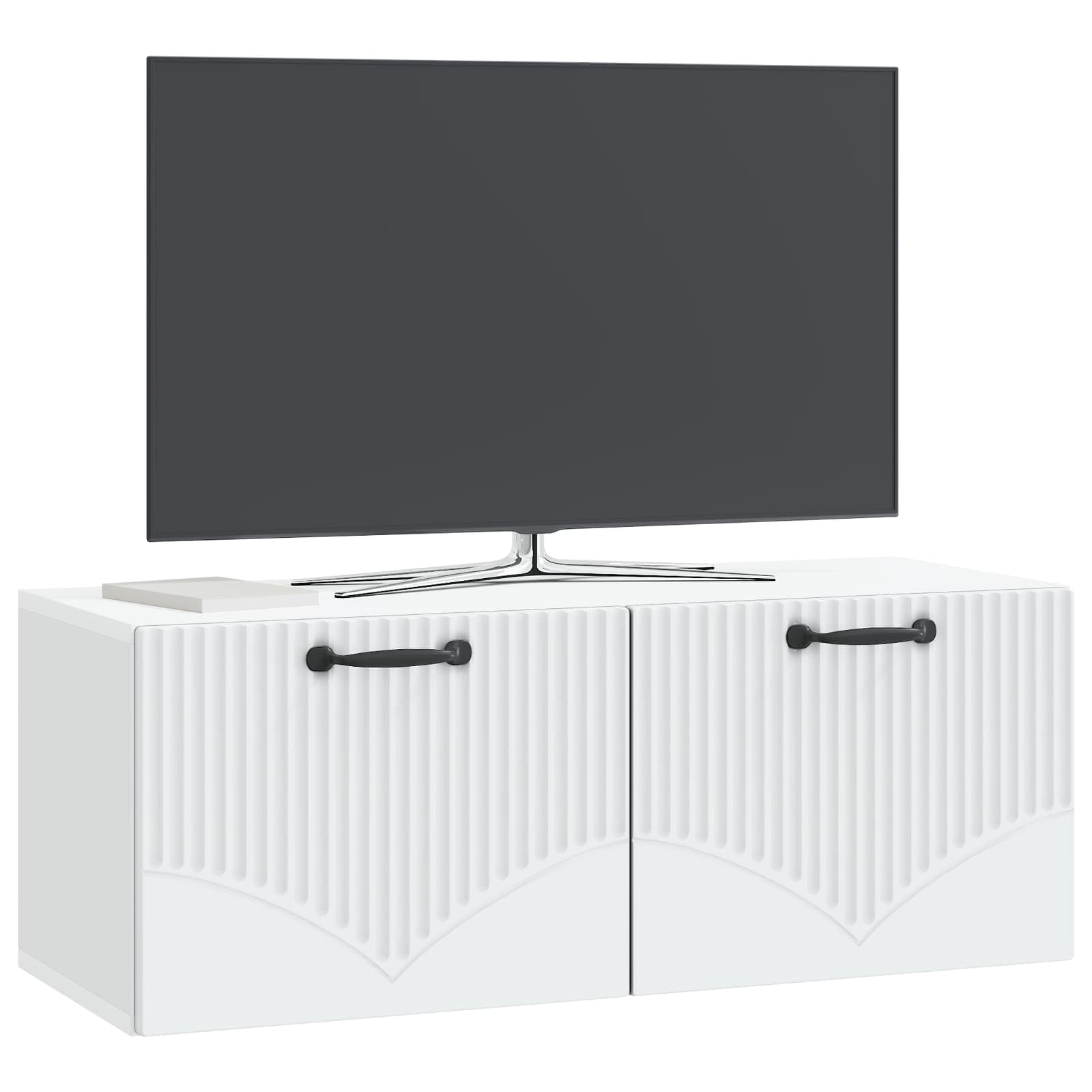 TV ormar za zid Bijela 78,5 x 31 x 30 cm Konstruirano drvo