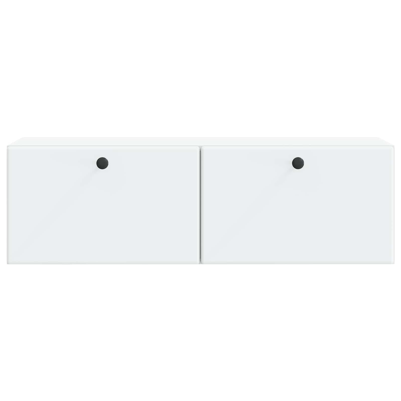 TV ormar za zid 98 x 31 x 30 cm Bijela Konstruirano drvo Zidne