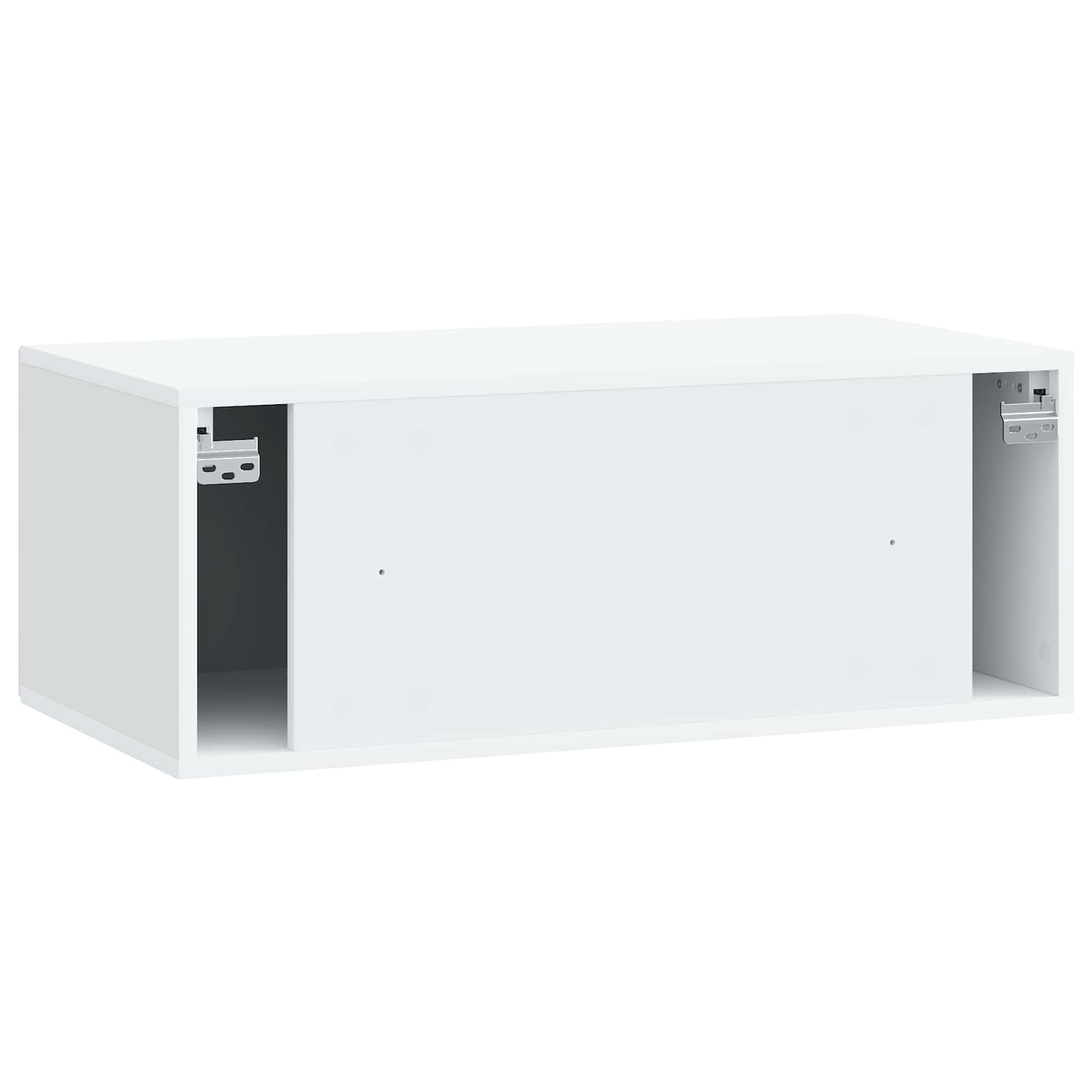 TV ormar za zid Bijela 78,5 x 41 x 30 cm Konstruirano drvo