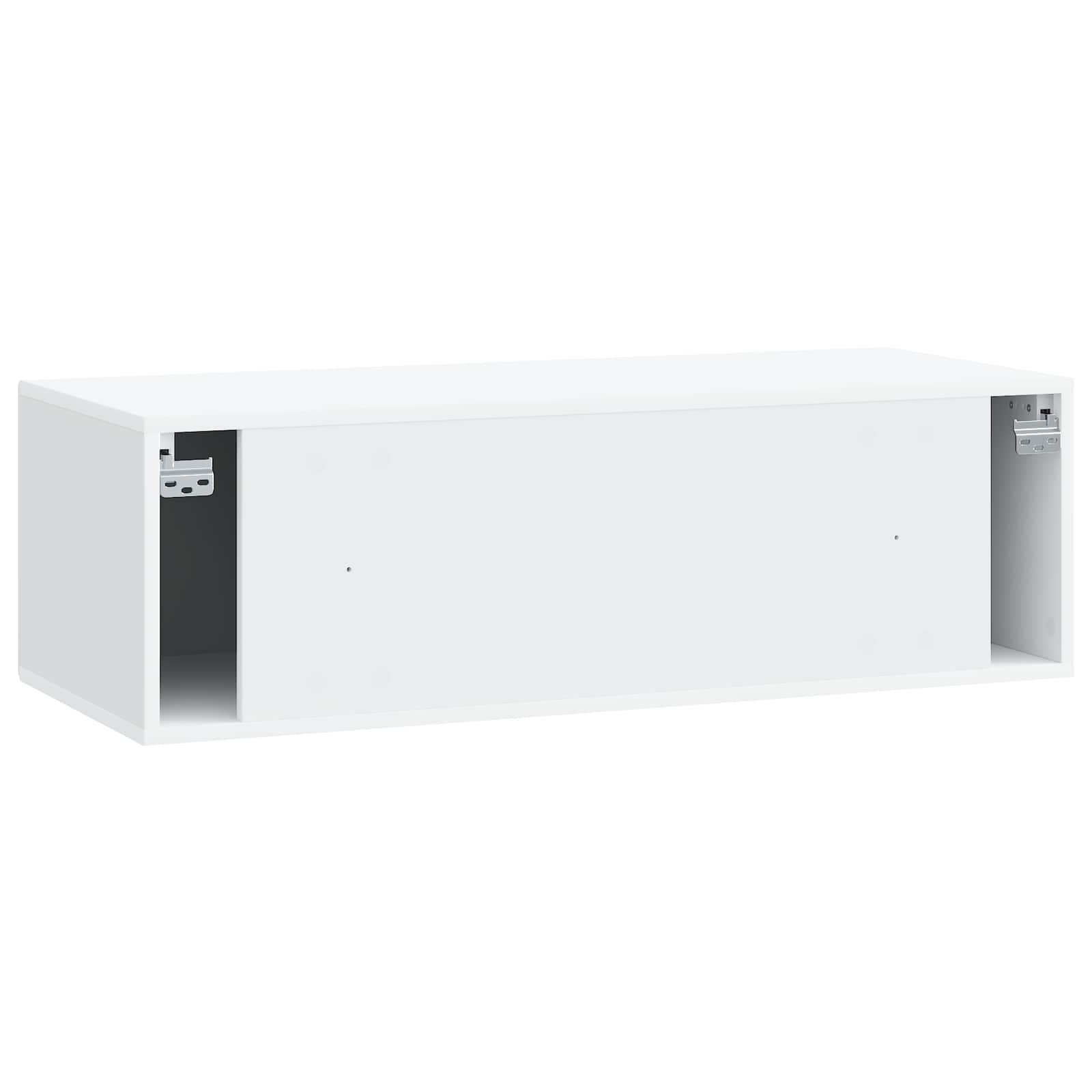 TV ormar za zid Zidne Bijela 98 x 41 x 30 cm Konstruirano drvo