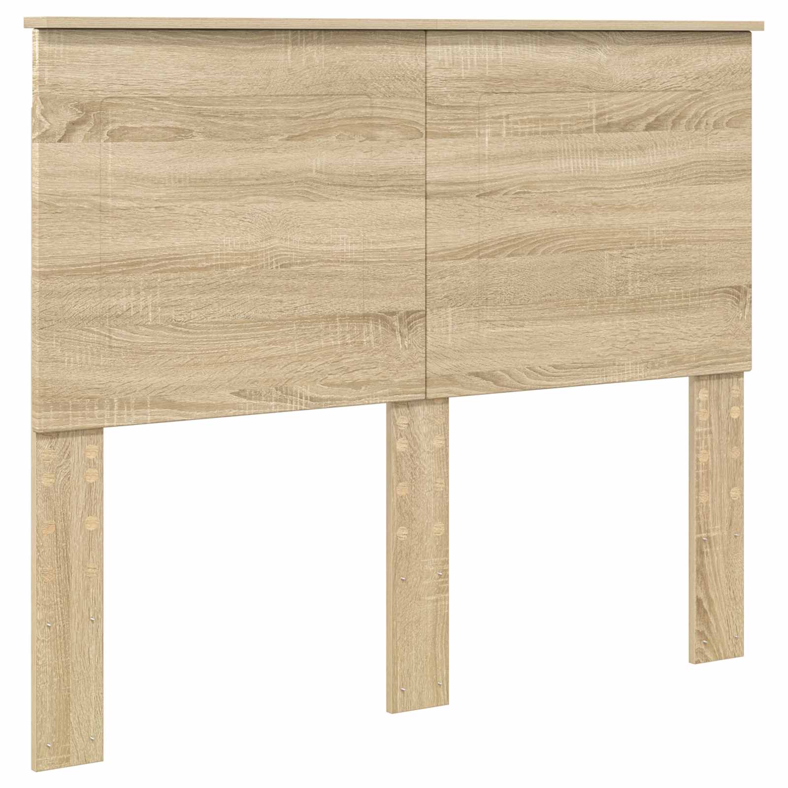 Krevetna konstrukcija s uzglavljem Sonoma hrast 135 x 190 cm