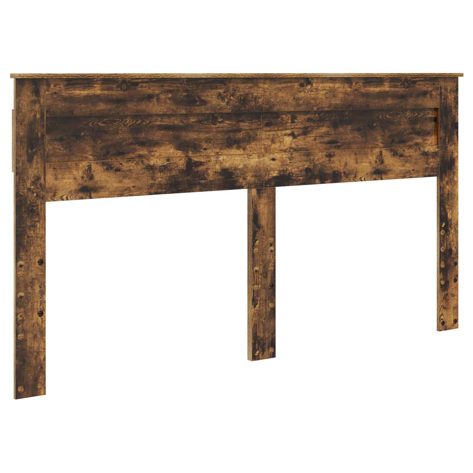 Krevet s od storage s uzglavljem Dimljeni hrast 180 x 200 cm