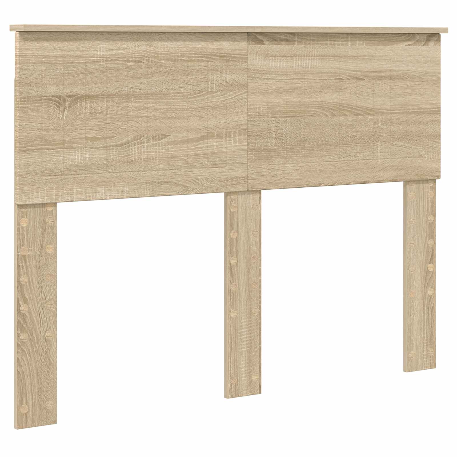 Krevetna konstrukcija s uzglavljem Sonoma hrast 135 x 190 cm