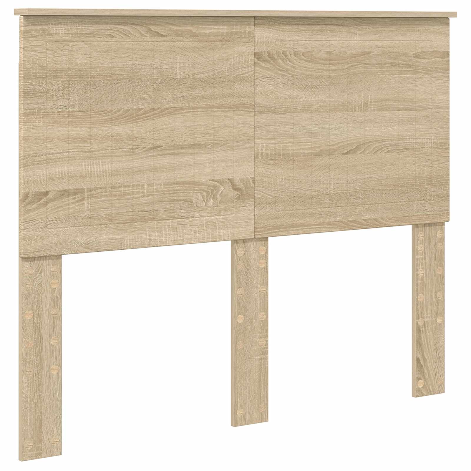 Krevetna konstrukcija s uzglavljem Sonoma hrast 135 x 190 cm