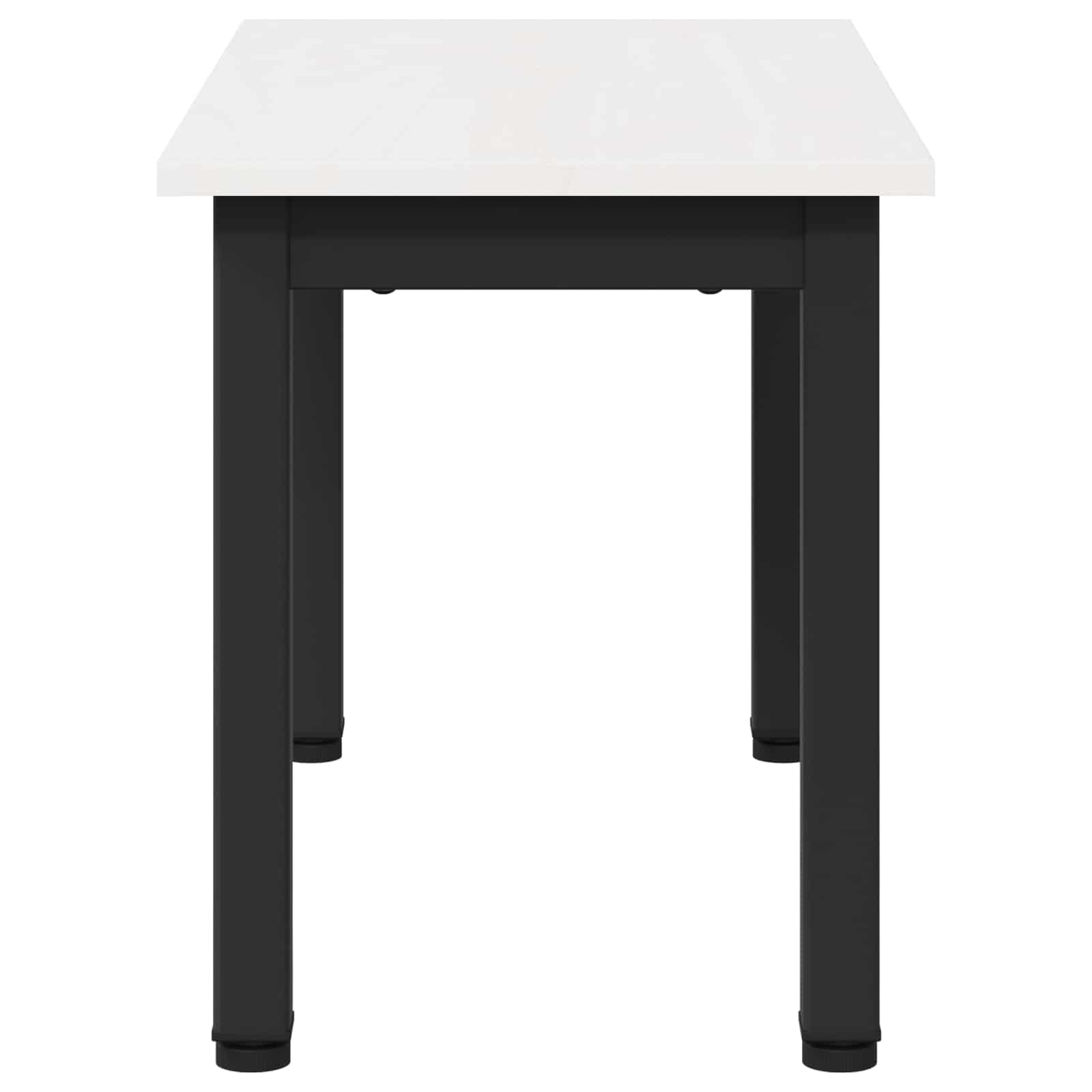 Kava Stol Bijelo 60 x 30 x 36 cm Čvrsto borovo drvo