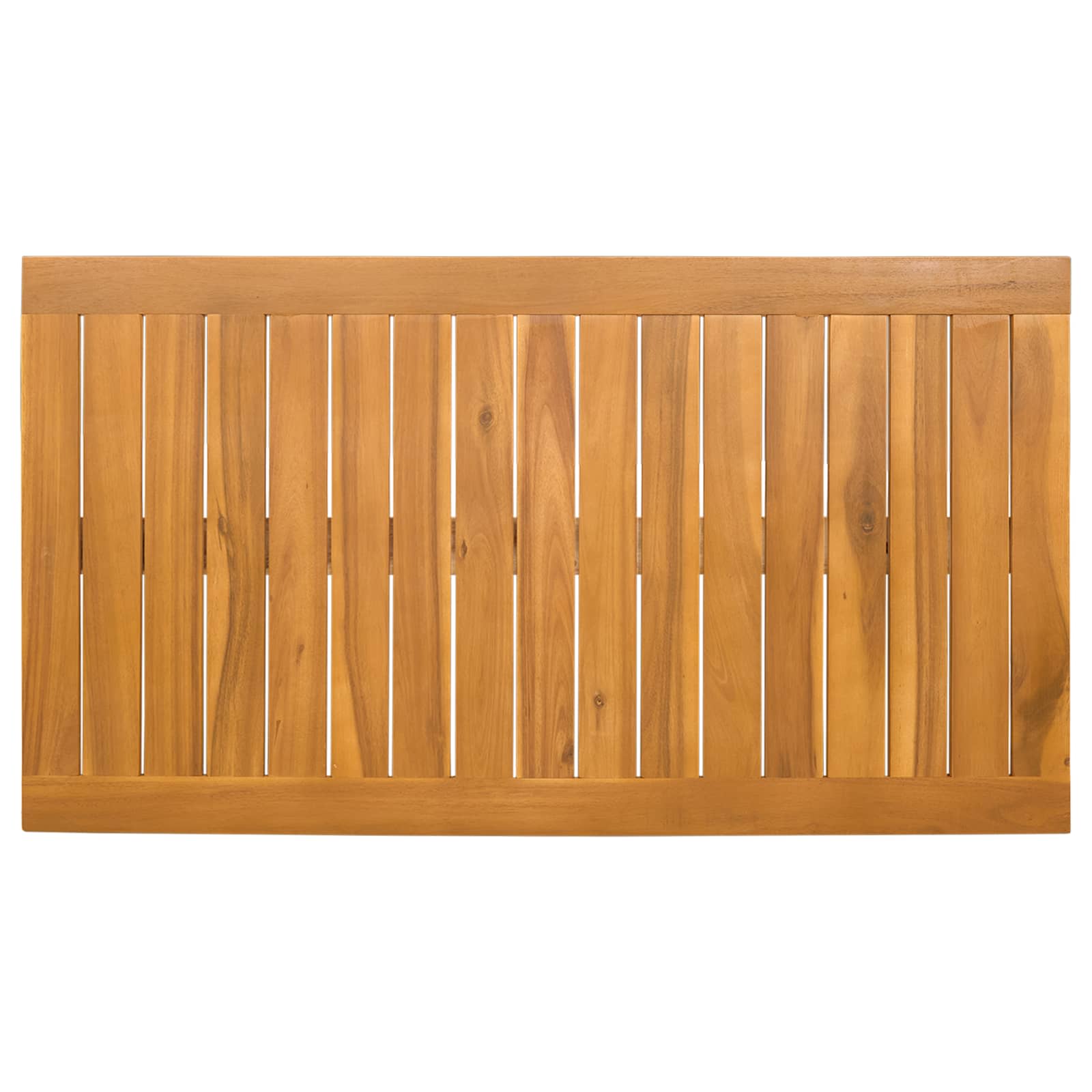 Prostirka za kupanje Smeđa 100 x 55 cm Čvrsto drvo akacije