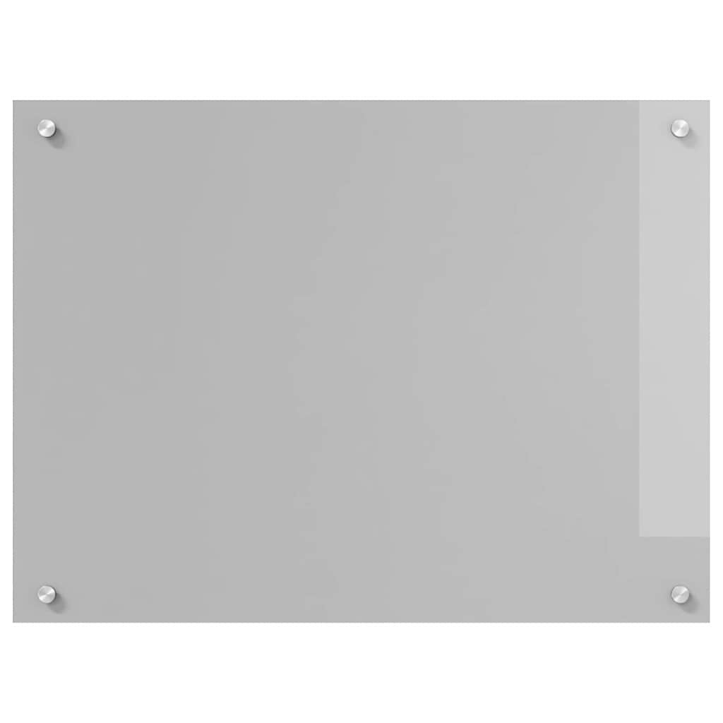 Kuhinjski zid 2 pcs Svijetlo siva 80 x 60 cm