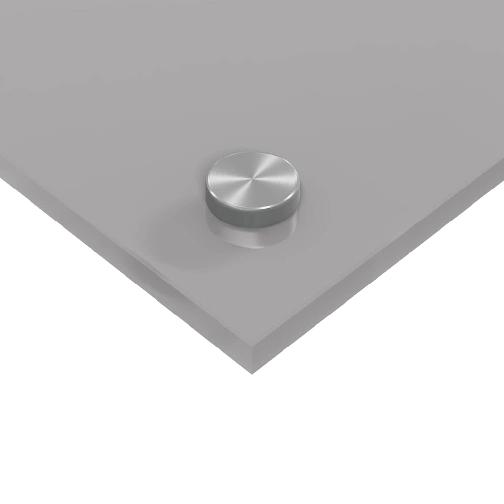 Kuhinjski zid 2 pcs Svijetlo siva 120 x 50 cm
